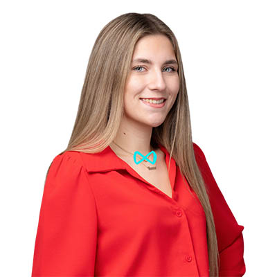 Eloïse Warnier de l'agence immobilière We Invest BW Centre