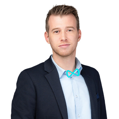 Antoine Dupont of the real estate office We Invest Bruxelles-Est
