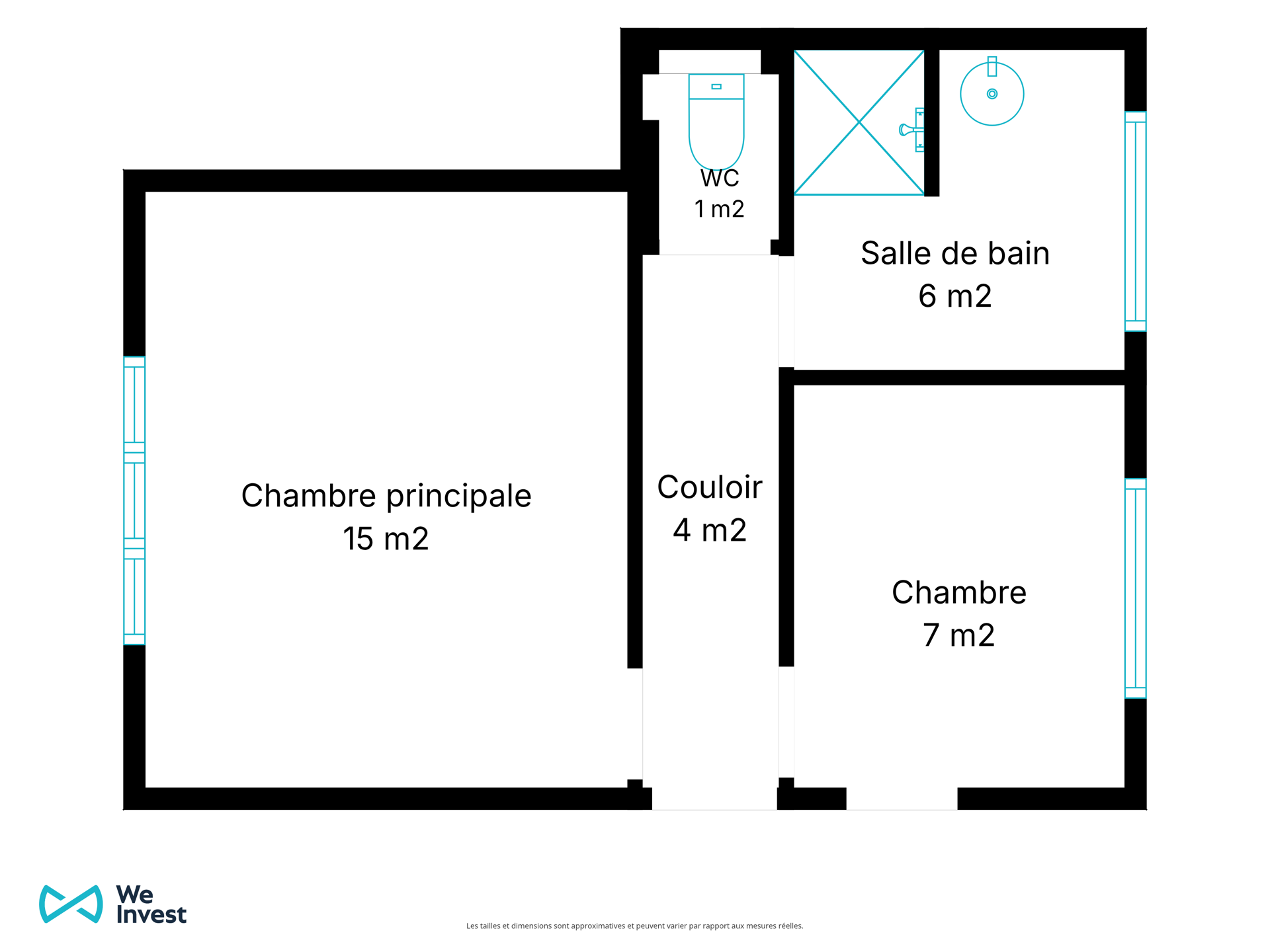 Foto 3 van 3 van Appartement met drie slaapkamers in Molenbeek-Saint-Jean
