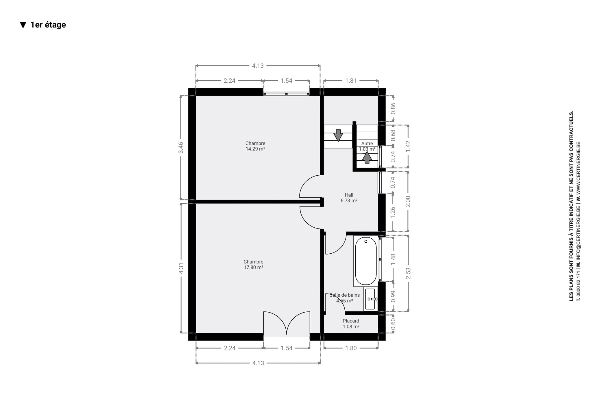 Foto 1 van 2 van Huis met twee slaapkamers in Braine-le-Château