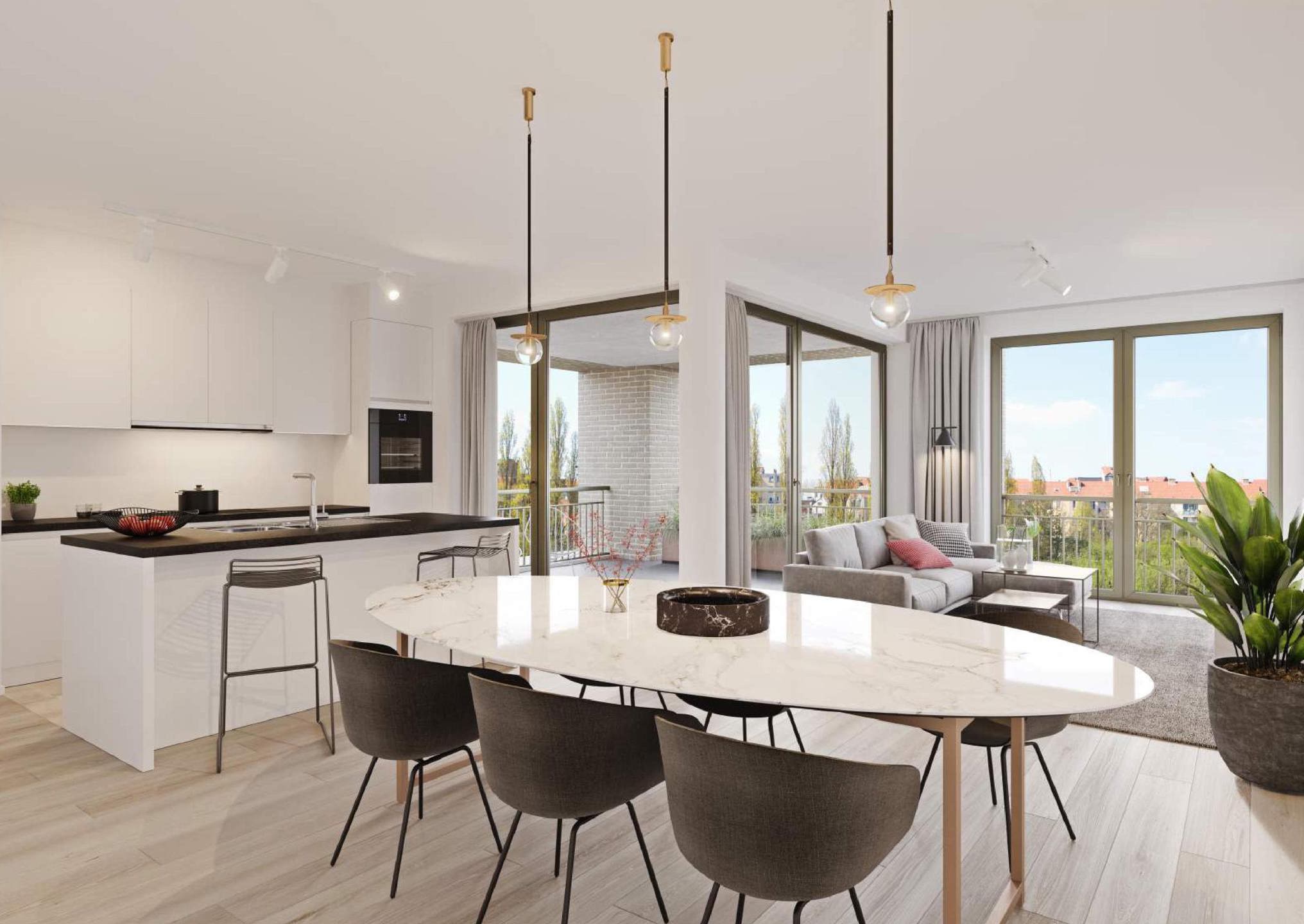 Picture 3 of 4 for Ground floor with two bedrooms in Bruxelles