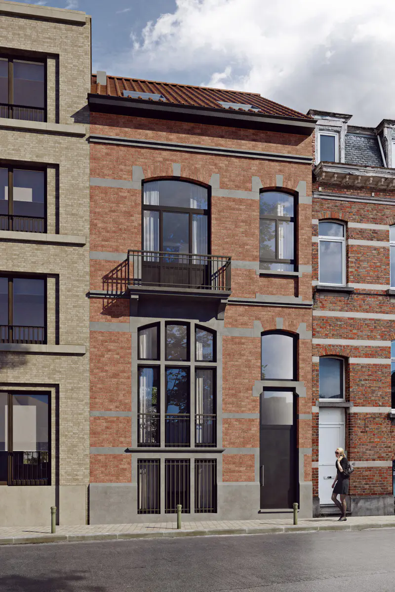 Foto 3 van 4 van Huis met vijf slaapkamers in Ixelles