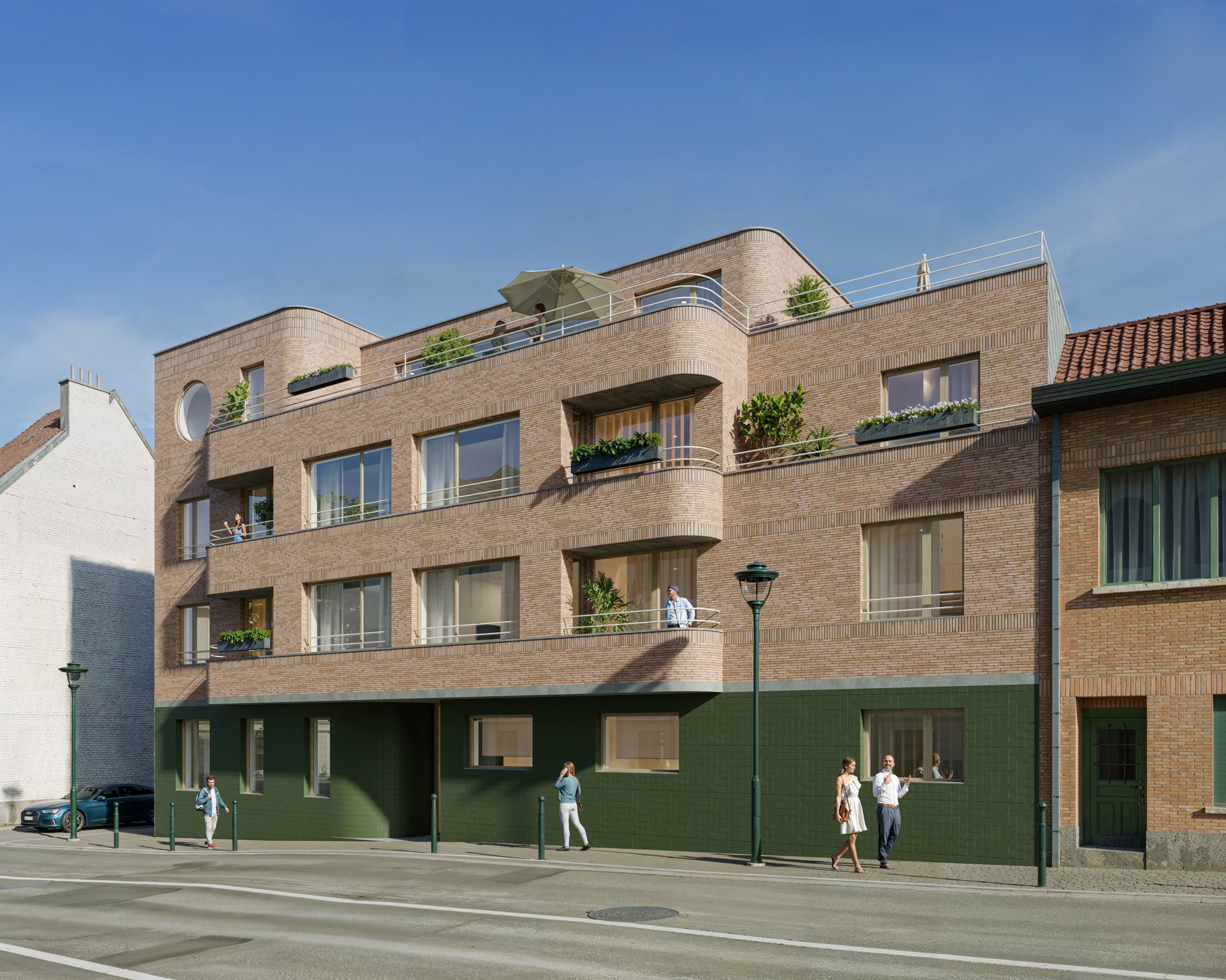 Picture 1 of 1 for Flat with three bedrooms in Bruxelles