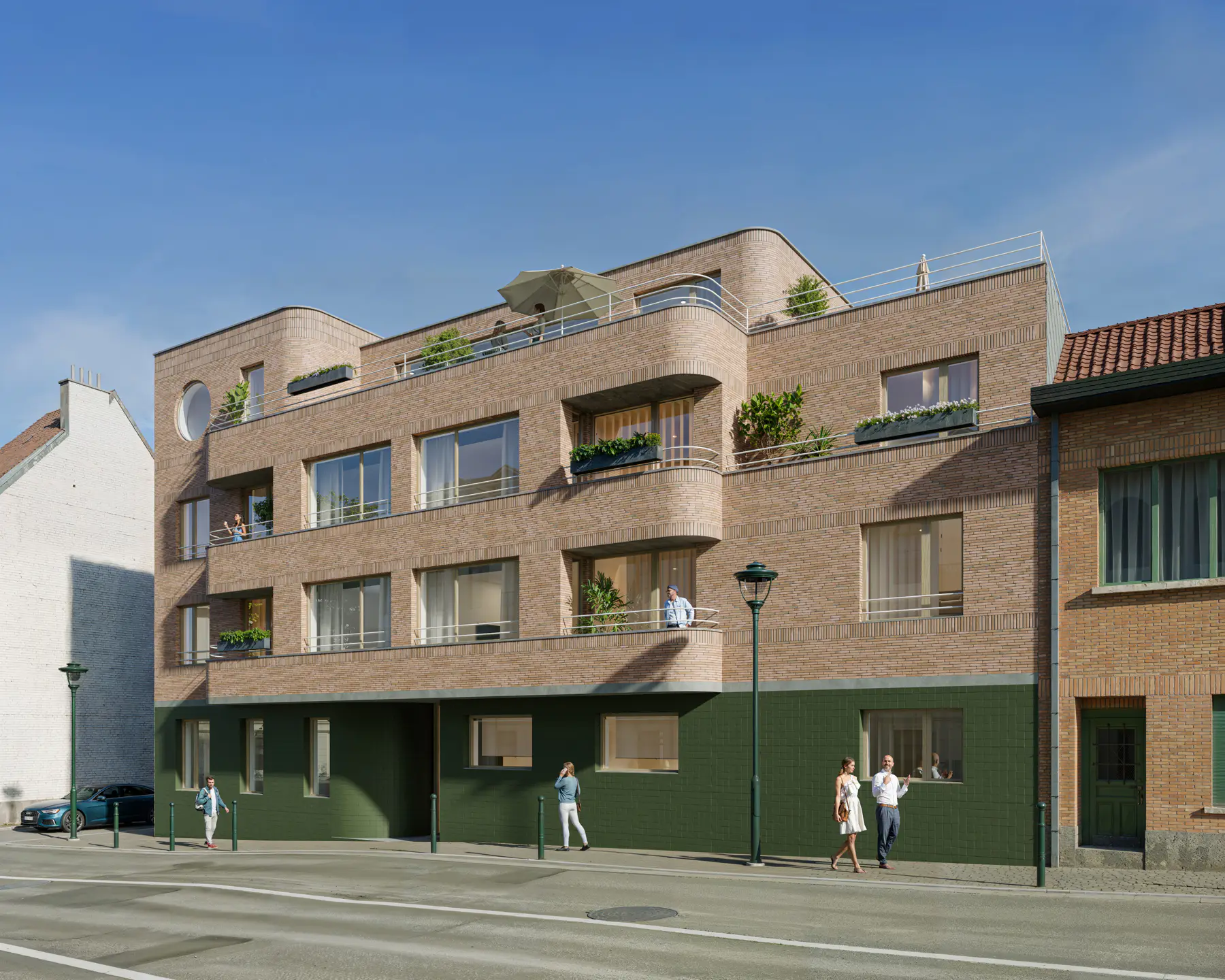 Picture 1 of 1 for Flat with three bedrooms in Bruxelles