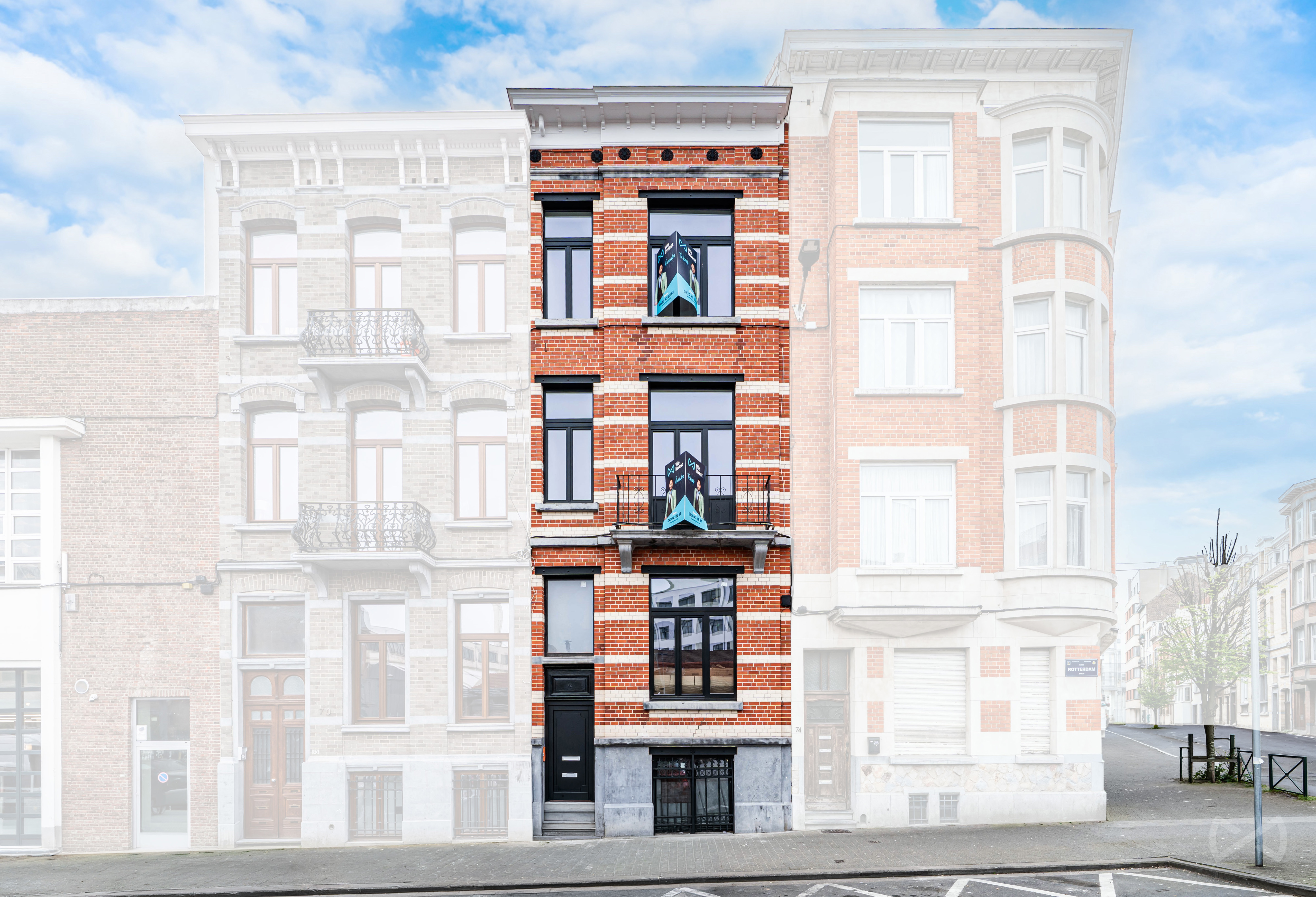 Foto 2 van 4 van Triplex met drie slaapkamers in Molenbeek-saint-jean