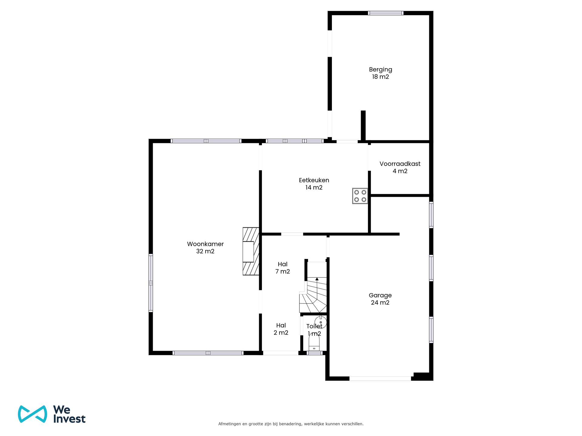 Foto 1 van 2 van Huis met drie slaapkamers in Huldenberg