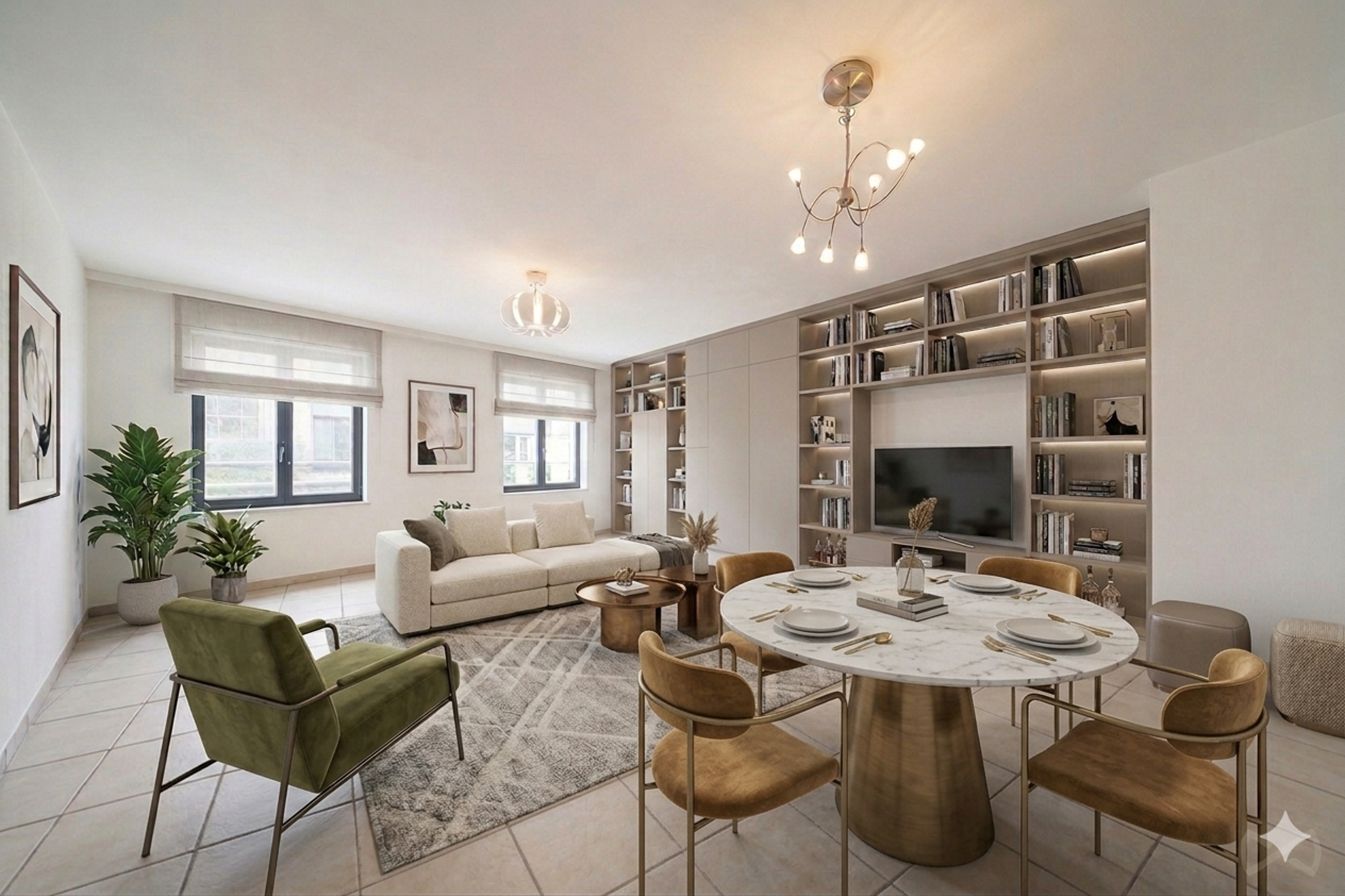Picture 3 of 4 for Flat with two bedrooms in Berchem-sainte-agathe