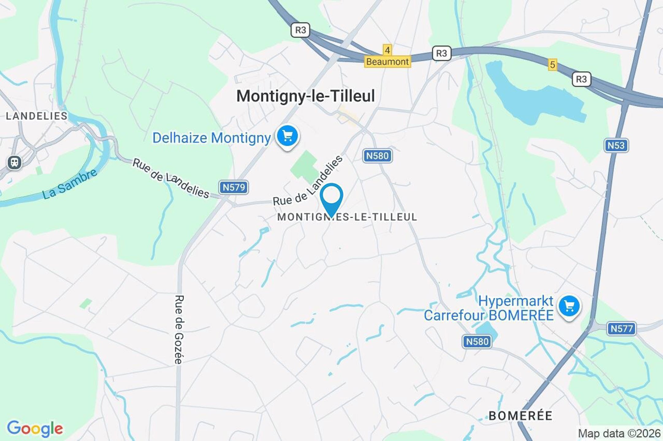 Photo 2 sur 2 pour Terrain à bâtir à Montigny-le-Tilleul