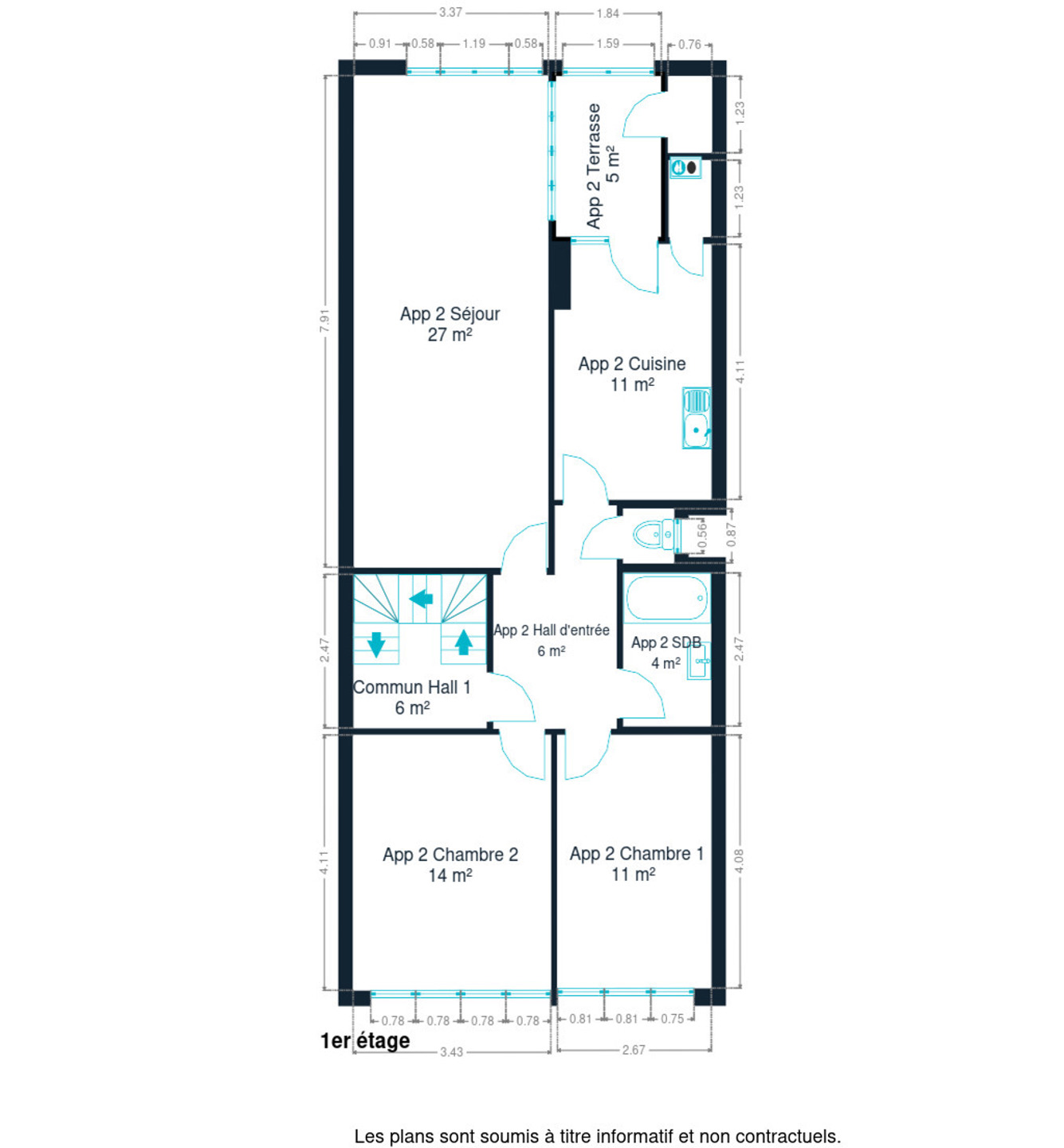 Picture 4 of 4 for Flat with two bedrooms in Molenbeek-saint-jean