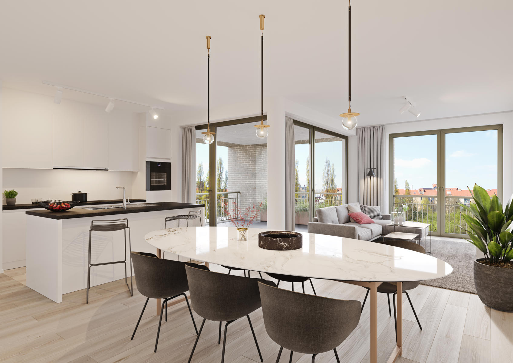 Picture 3 of 4 for Flat with two bedrooms in Bruxelles