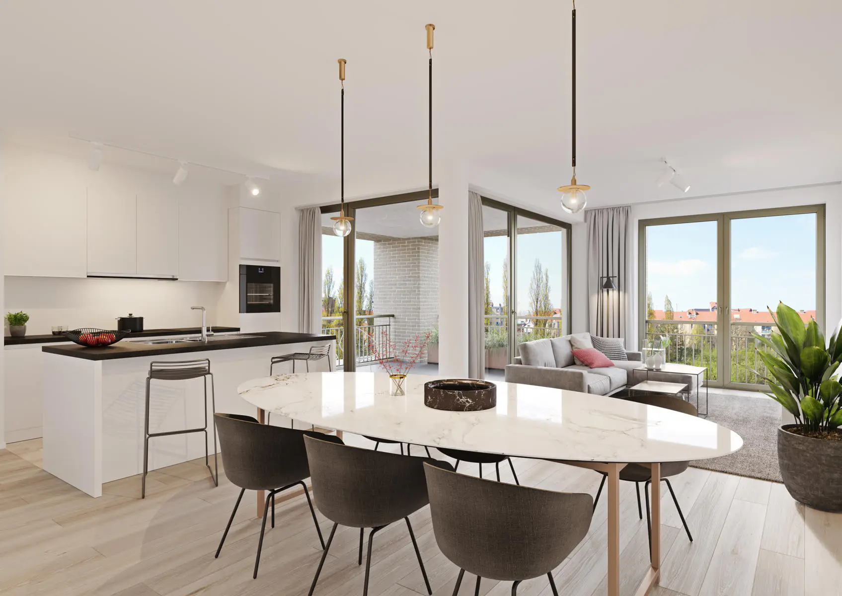 Picture 3 of 4 for Flat with two bedrooms in Bruxelles