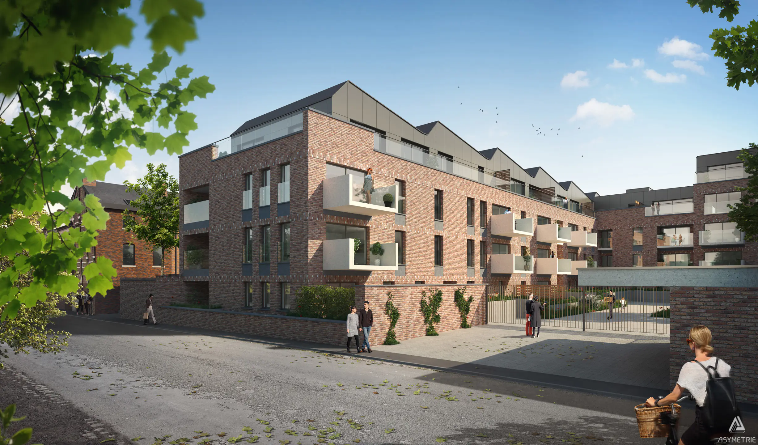 Picture 3 of 3 for Flat with three bedrooms in Mons