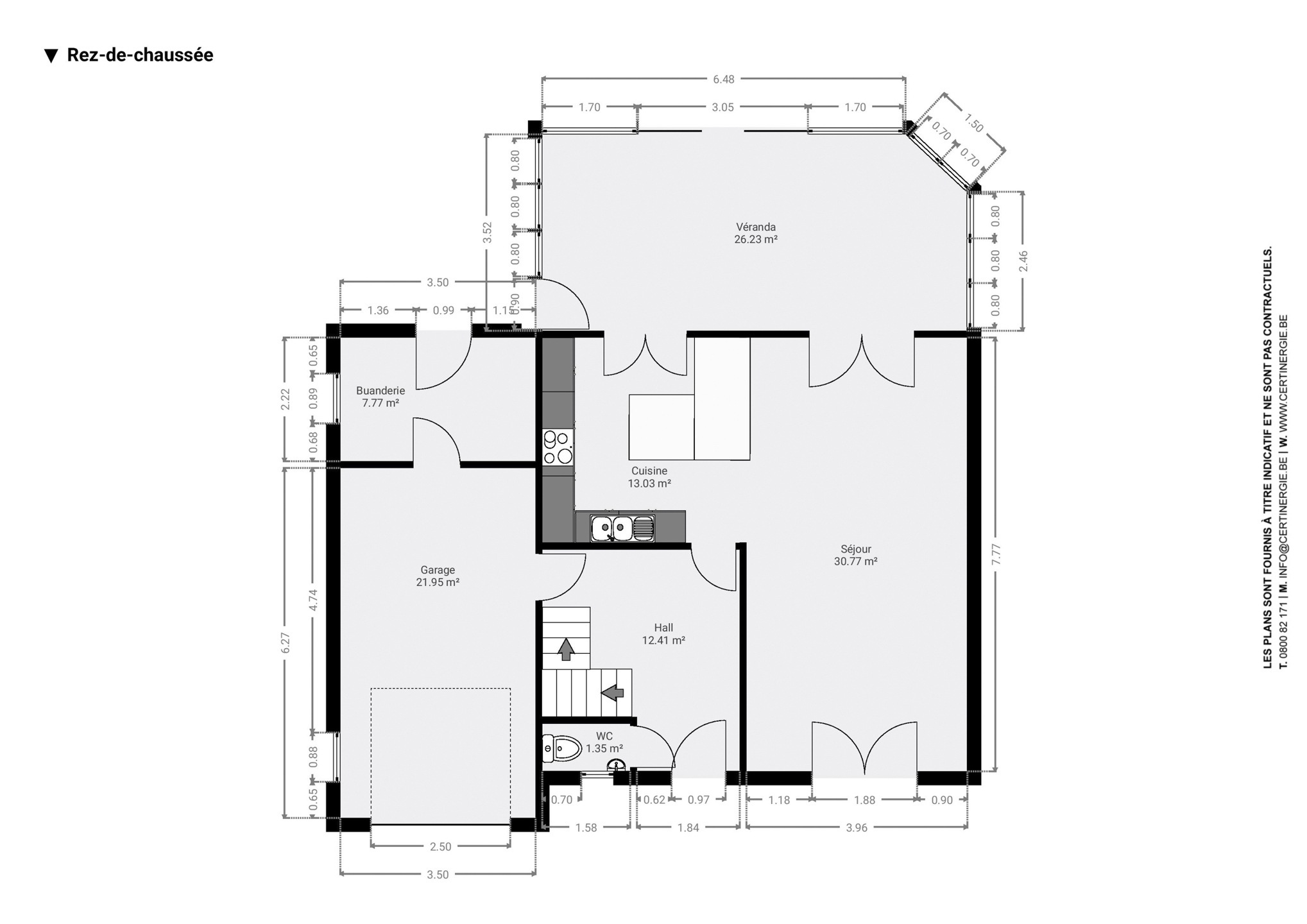 Picture 1 of 2 for Villa with three bedrooms in Enghien