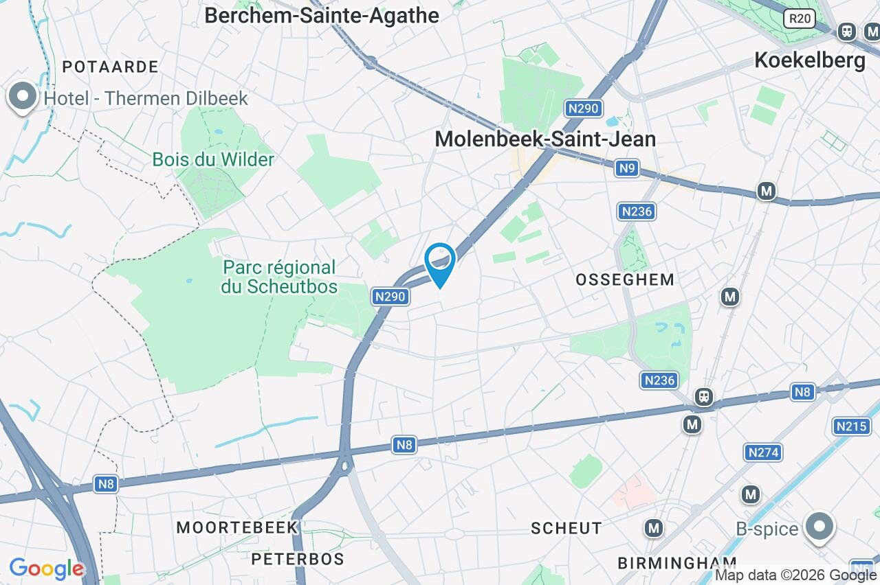 Picture 2 of 2 for Ground floor with two bedrooms in Molenbeek-saint-jean