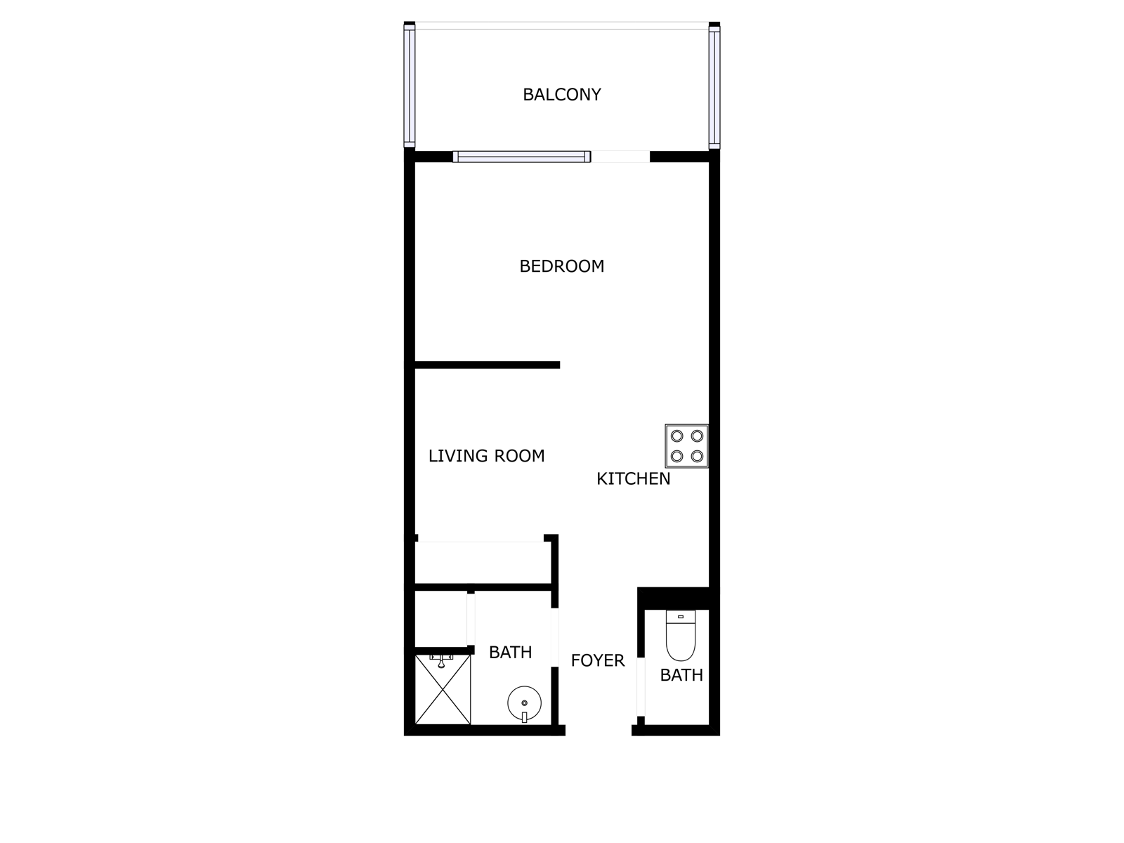 Picture 4 of 4 for Flat with one bedroom in Evere