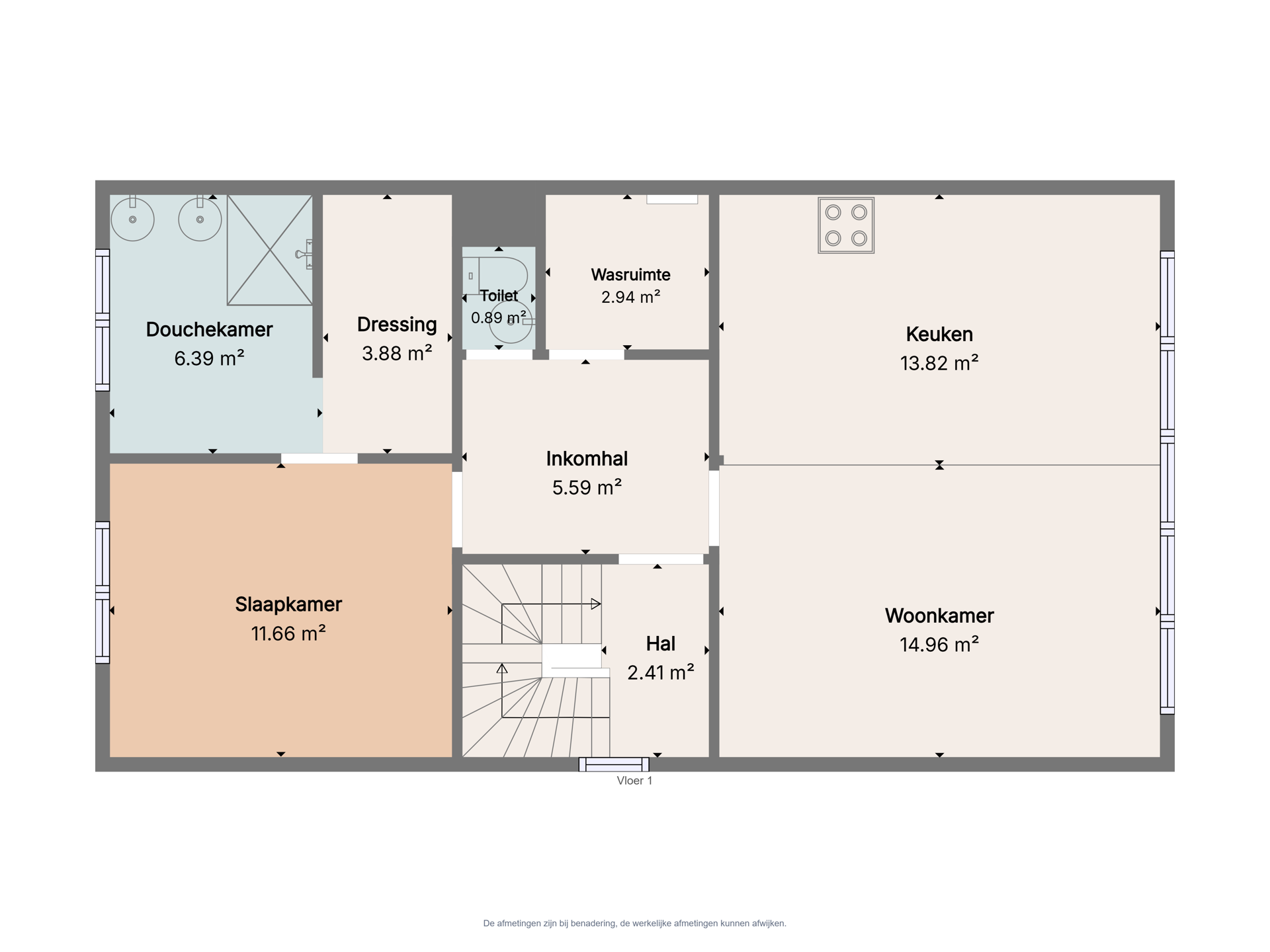 Picture 4 of 4 for Duplex with three bedrooms in Linkebeek