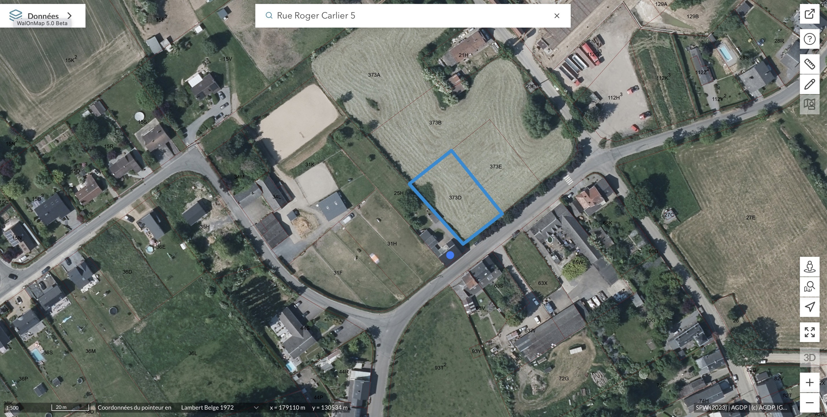 Picture 4 of 4 for Building ground in Namur Suarlée
