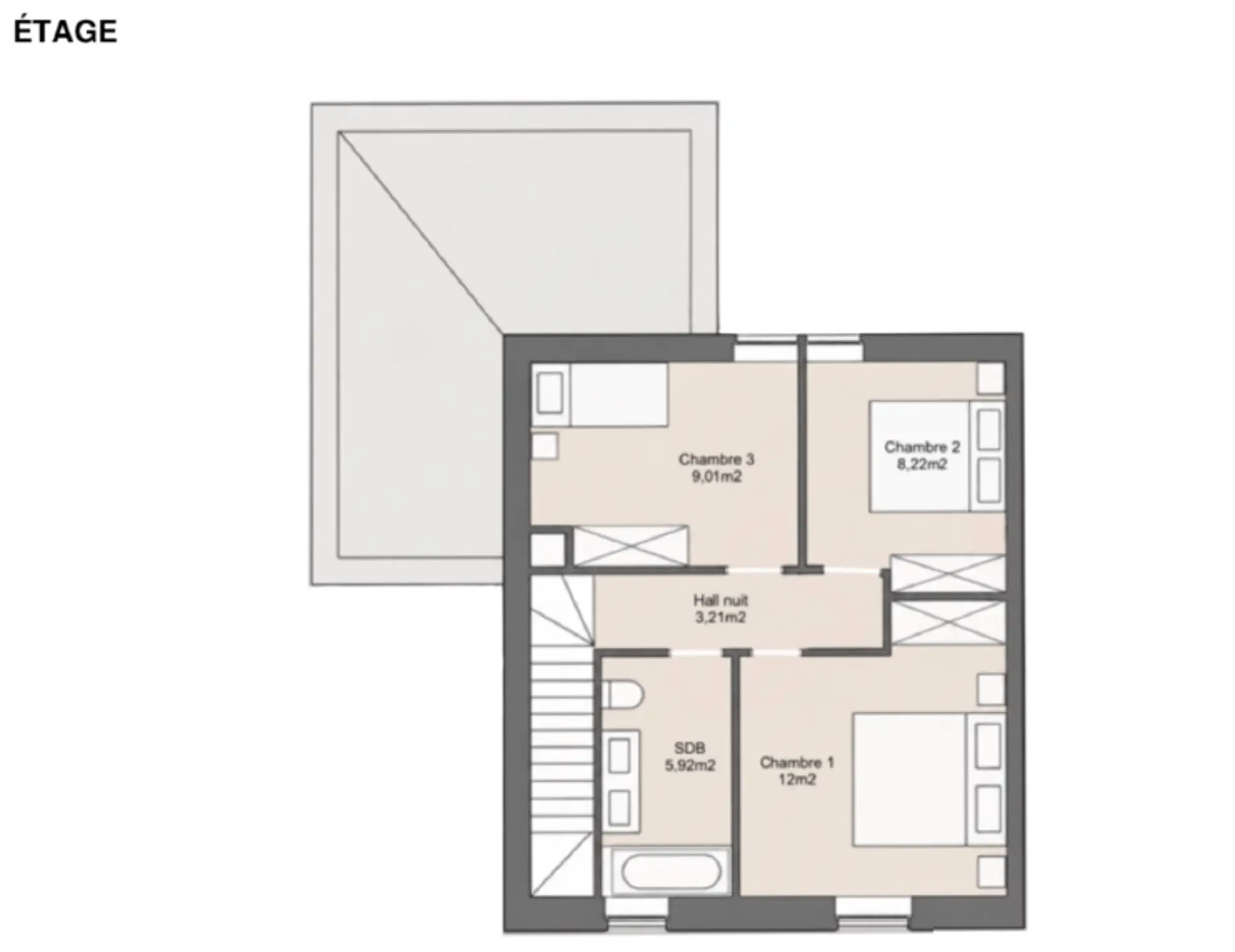 Picture 2 of 4 for House with three bedrooms in La Louvière