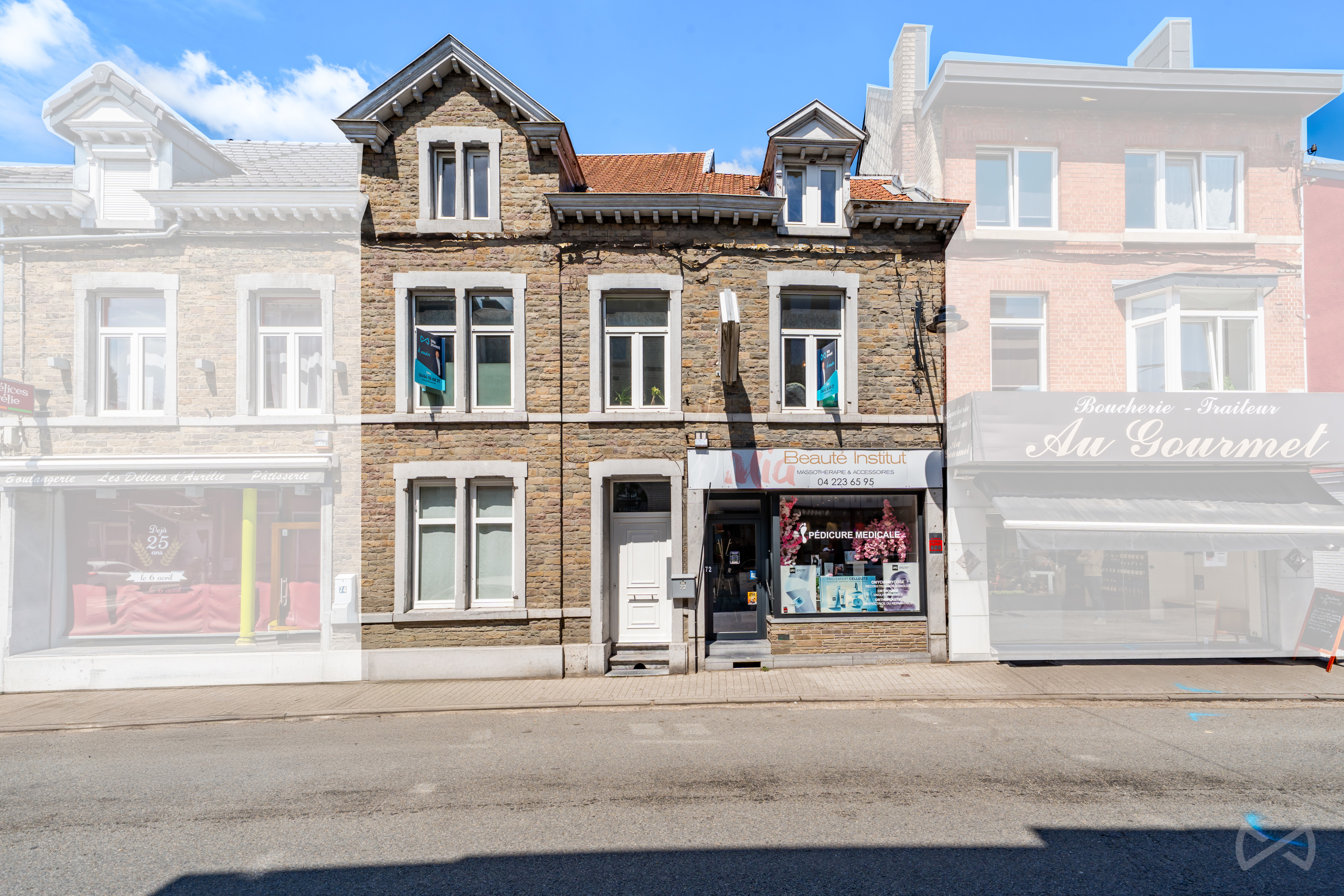 Photo 2 sur 3 pour Immeuble mixte de quatre chambres à Esneux