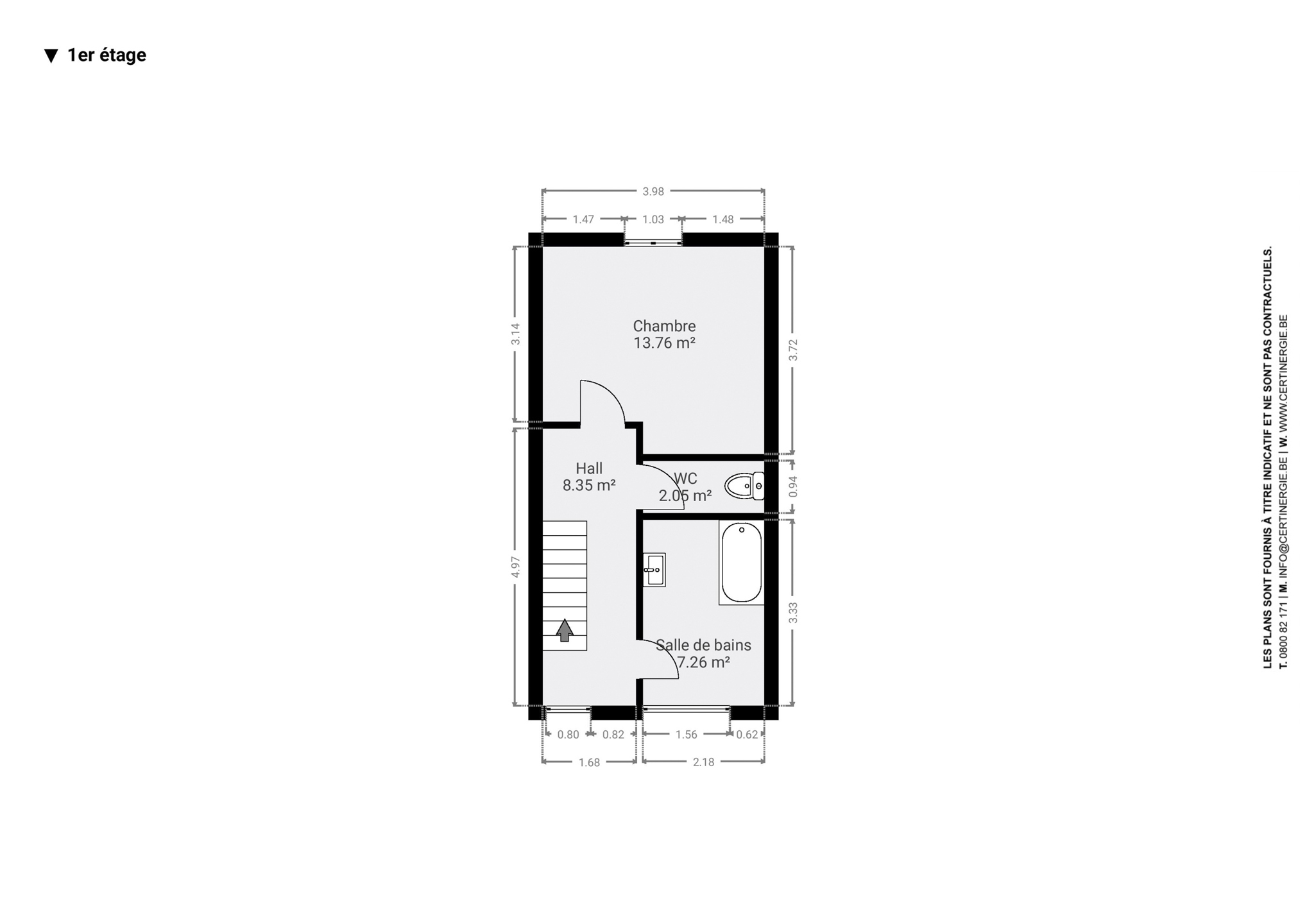 Picture 1 of 2 for House with two bedrooms in Enghien