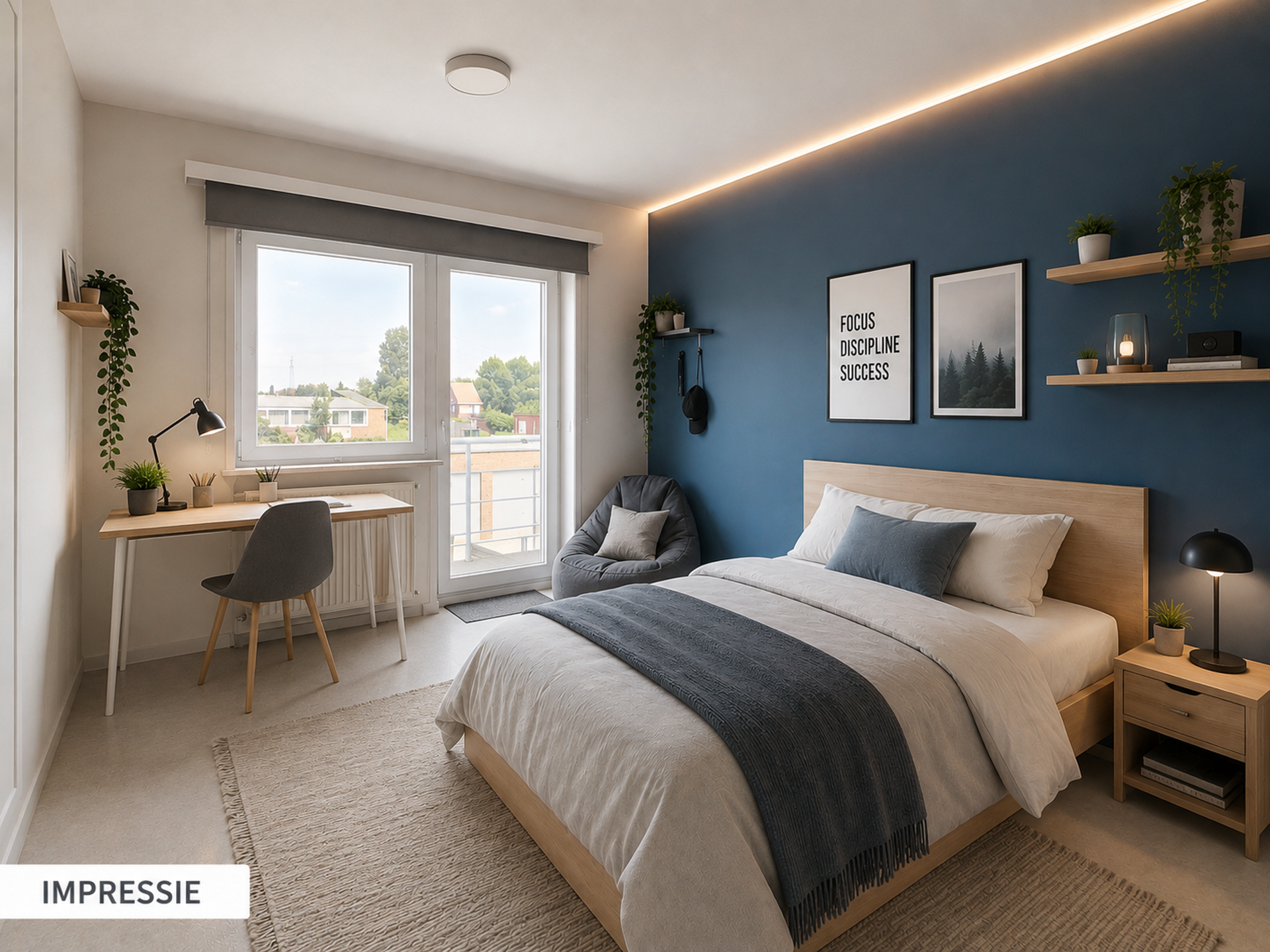 Picture 2 of 4 for Flat with three bedrooms in Aartselaar