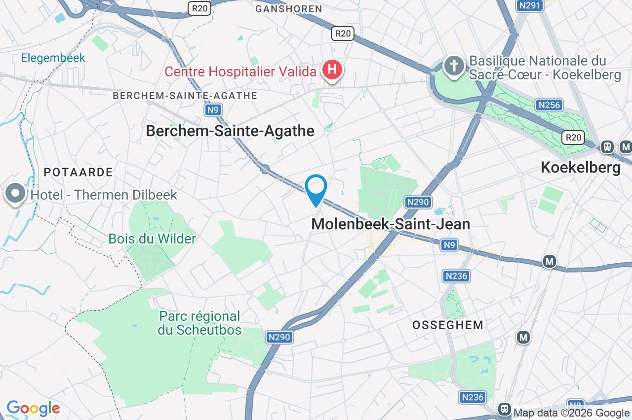 Picture 4 of 4 for Flat with two bedrooms in Molenbeek-saint-jean