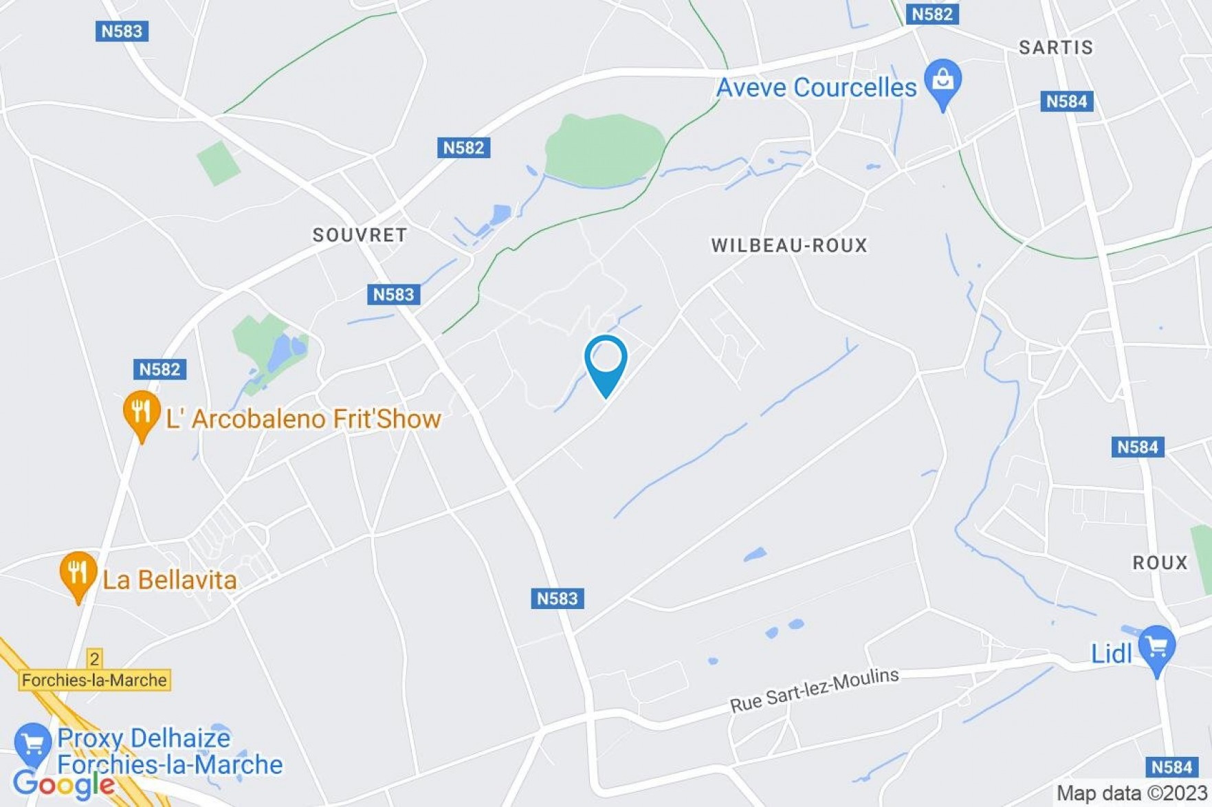 Photo 3 sur 3 pour Maison d'une chambre à Courcelles