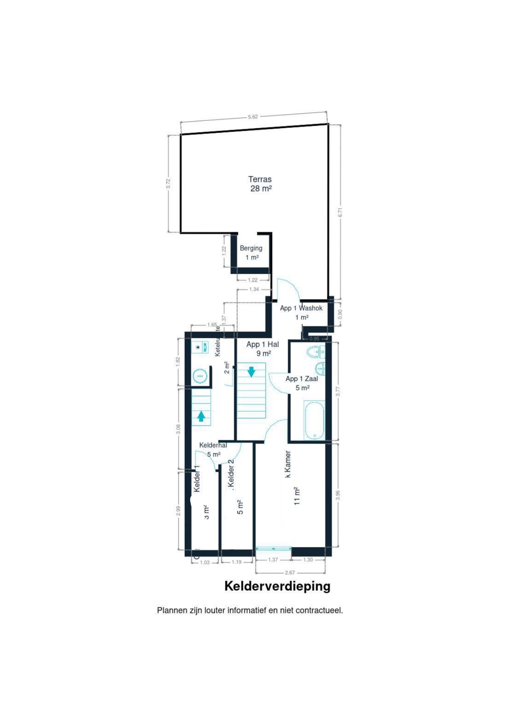 Picture 2 of 3 for Apartment block with four bedrooms in Jette