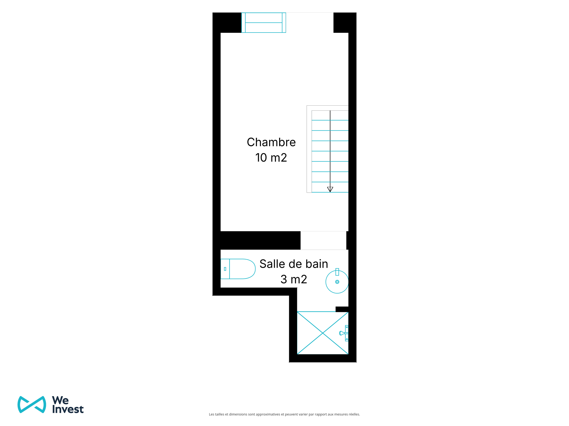 Picture 2 of 2 for Duplex with one bedroom in Etterbeek