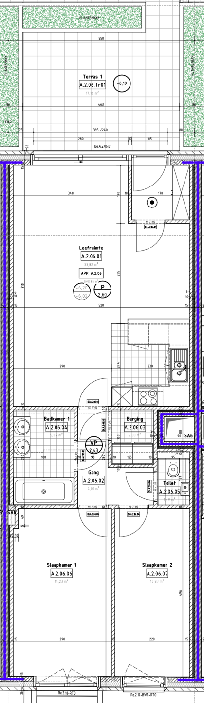 Picture 3 of 3 for Flat with two bedrooms in Schaerbeek