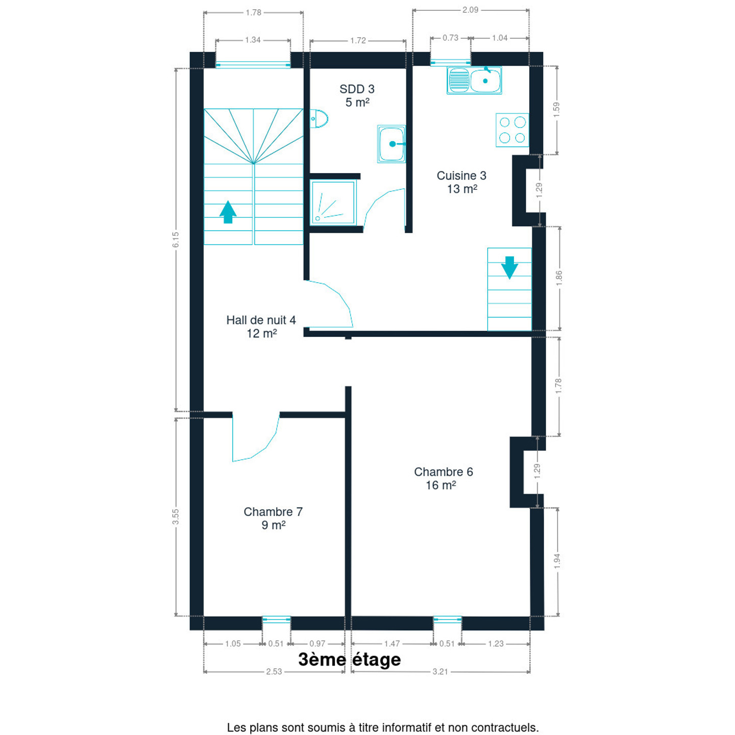 Picture 3 of 4 for House with six bedrooms in Schaerbeek