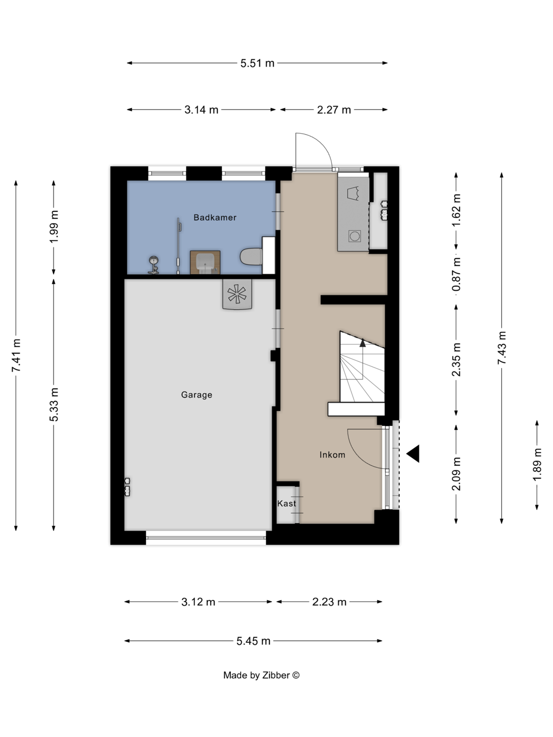Picture 4 of 4 for House with three bedrooms in Grimbergen