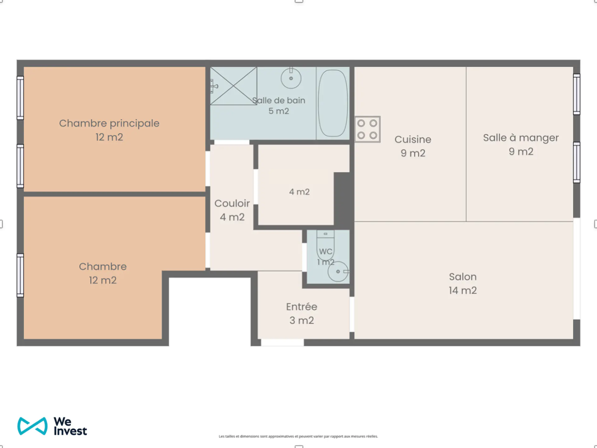 Photo 2 sur 2 pour Appartement de deux chambres à Braine-le-Comte
