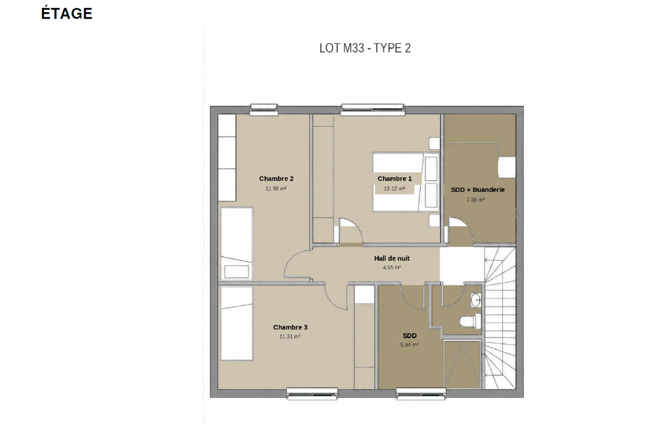 Picture 1 of 3 for House with three bedrooms in La Louvière