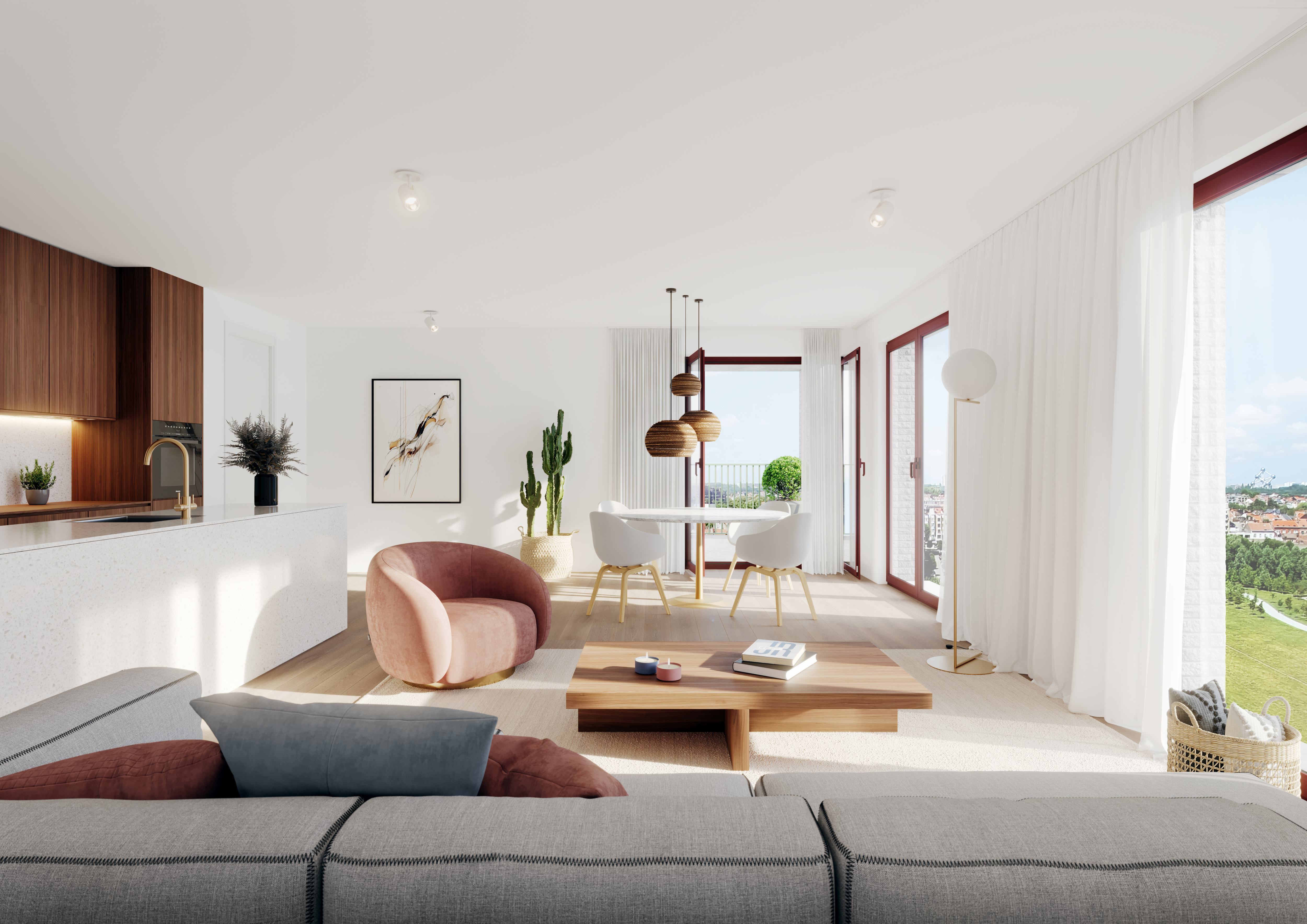 Picture 1 of 4 for Ground floor with two bedrooms in Bruxelles