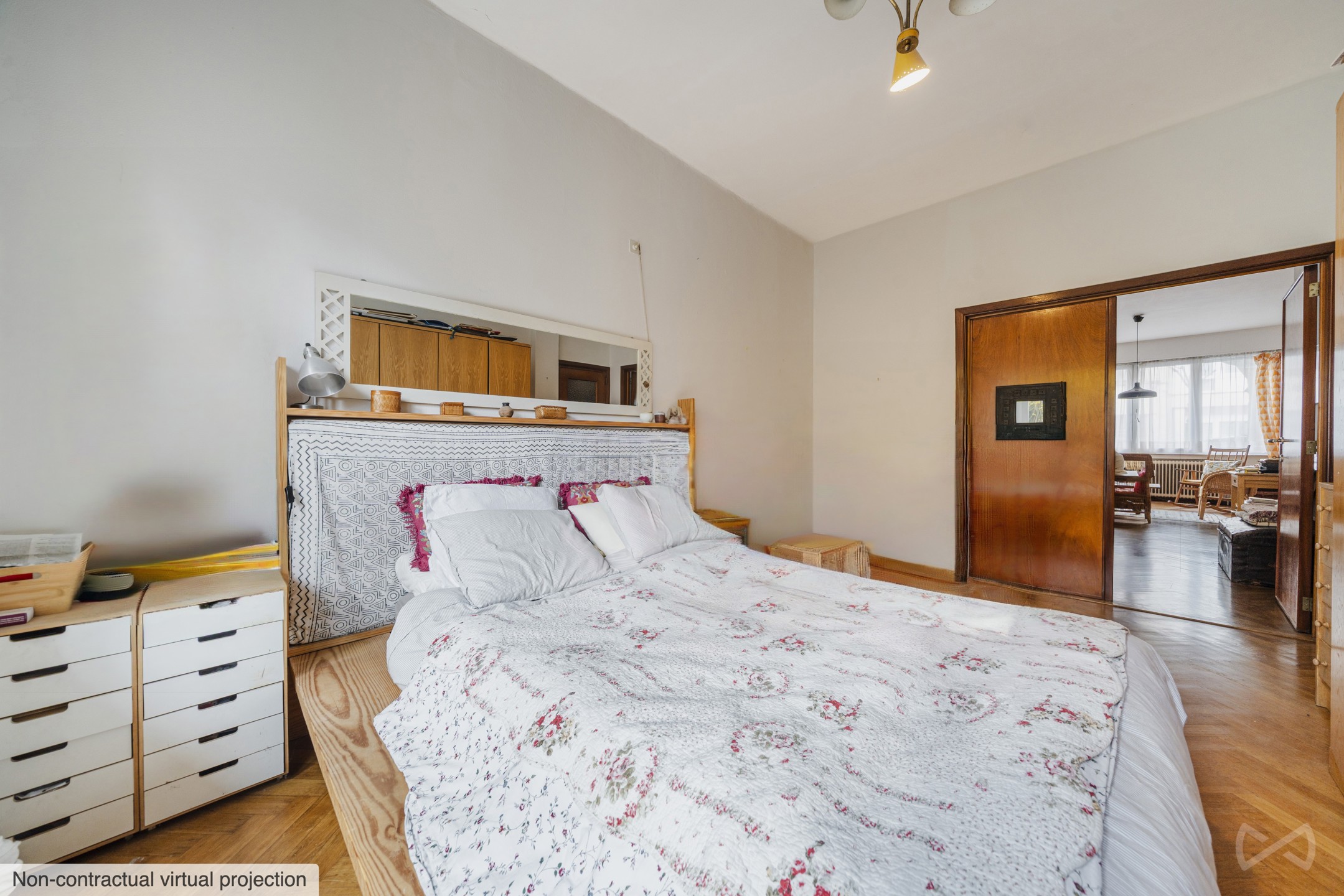 Photo 2 sur 4 pour Rez-de-chaussée d'une chambre à Ixelles