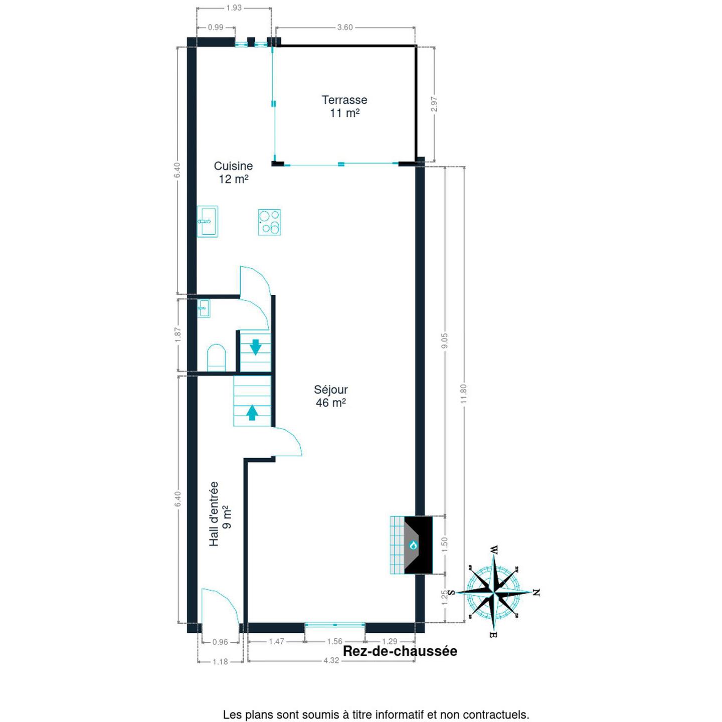 Photo 1 sur 4 pour Maison de trois chambres à Watermael-Boitsfort