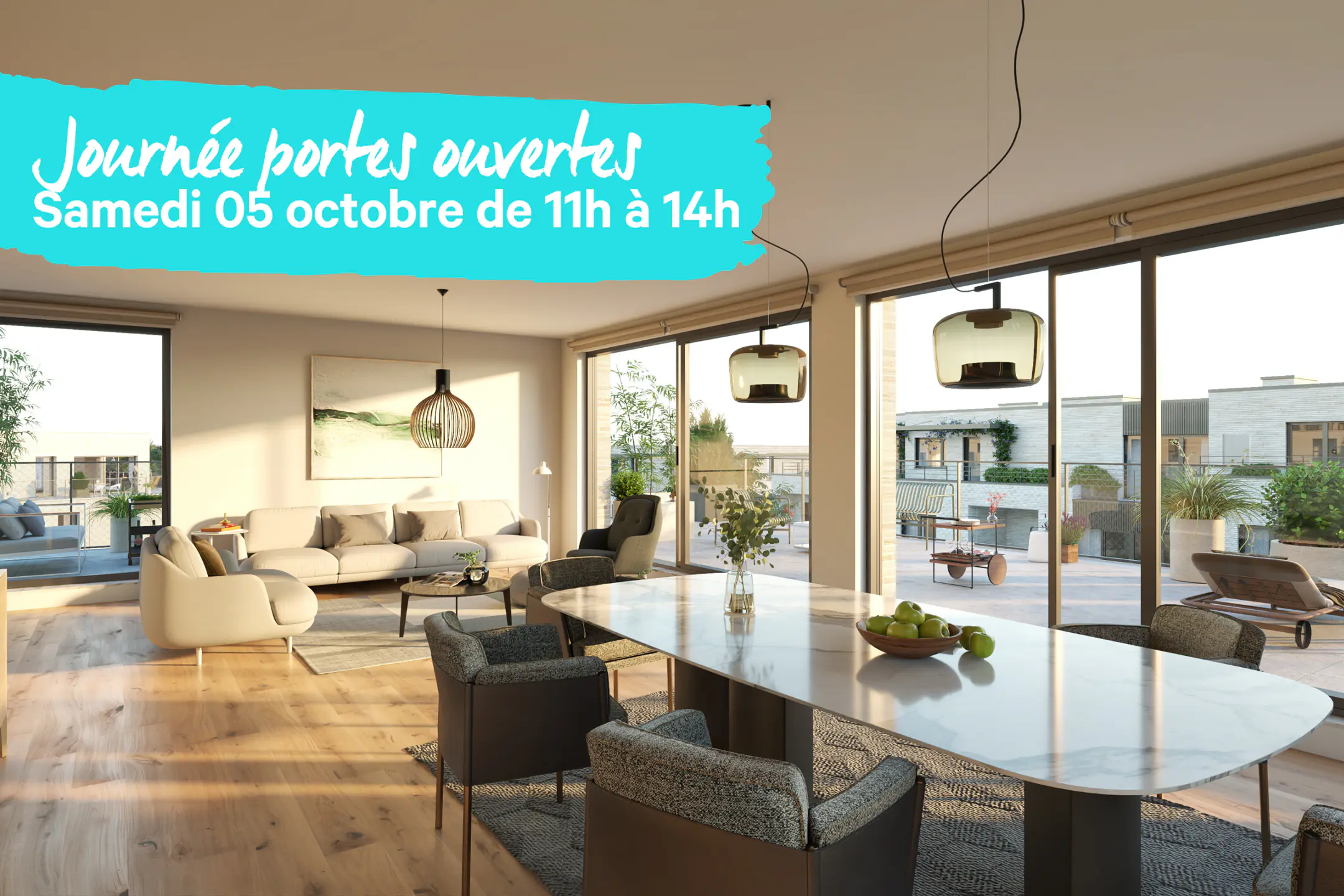 Picture 1 of 3 for Penthouse with three bedrooms in Ukkel