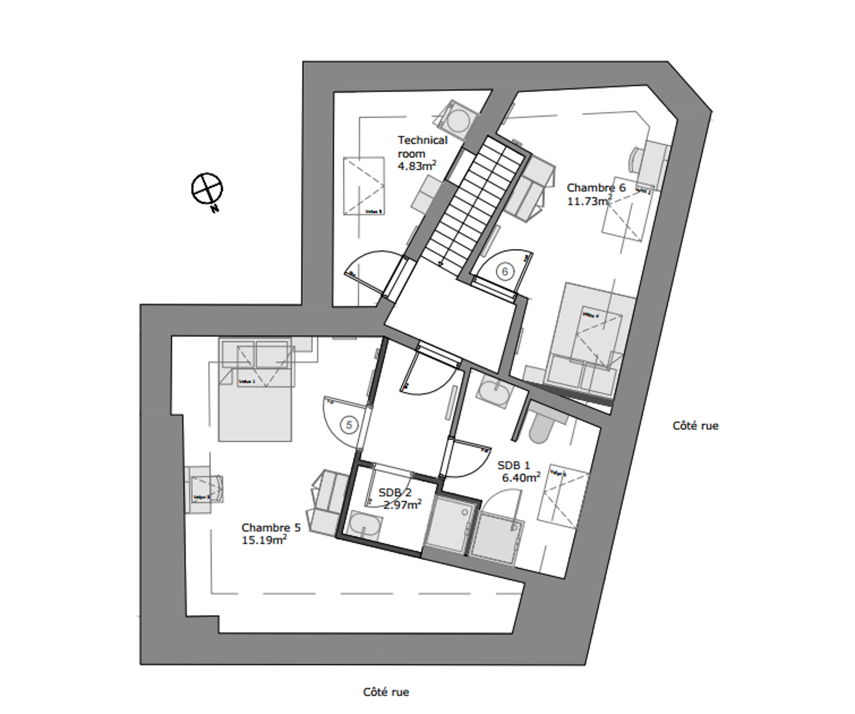 Picture 1 of 2 for Duplex with six bedrooms in Auderghem