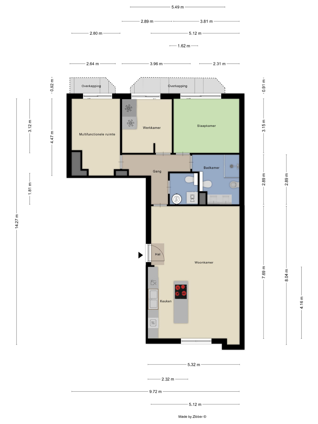 Foto 2 van 2 van Appartement met drie slaapkamers in Sint-Jans-Molenbeek