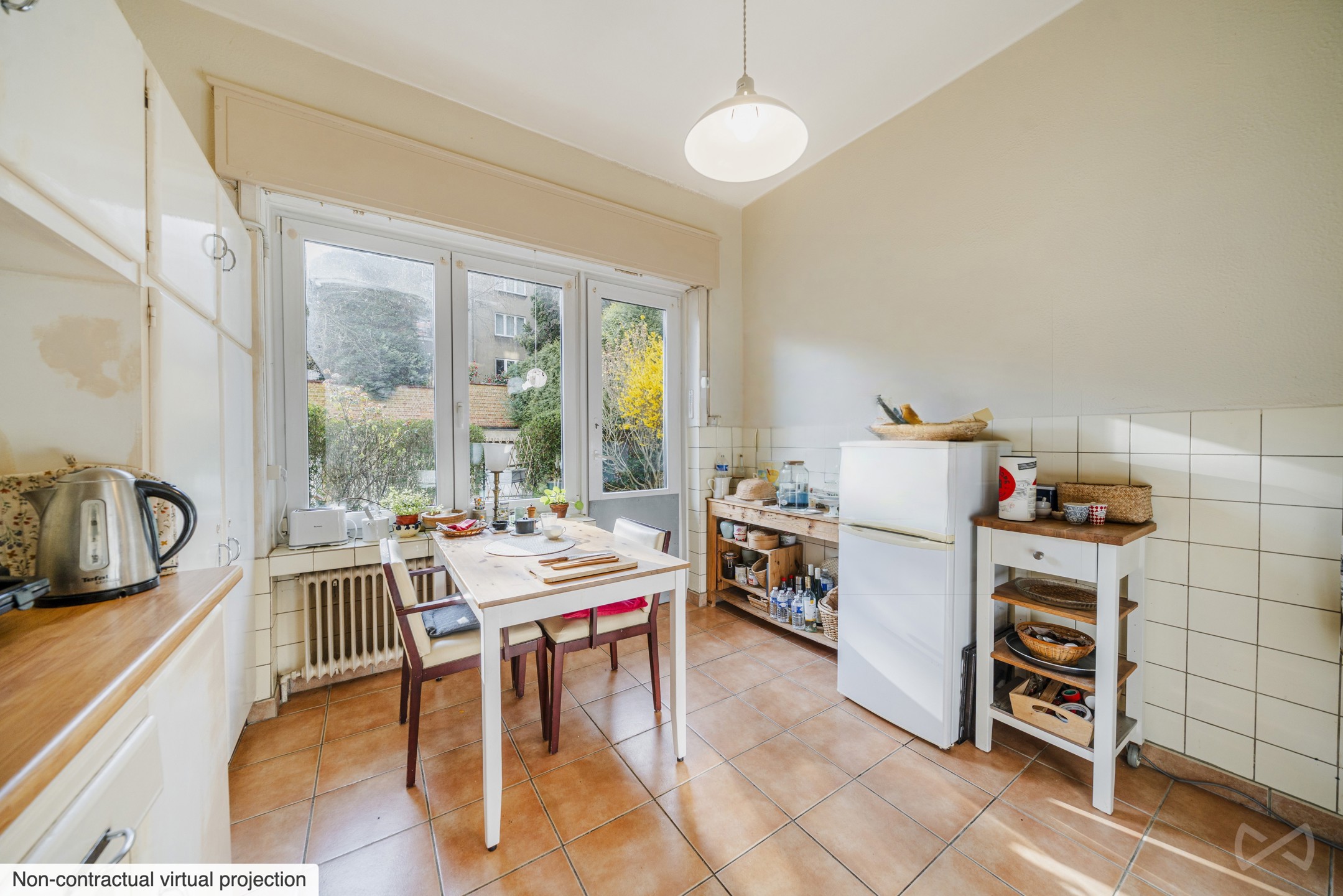 Photo 4 sur 4 pour Rez-de-chaussée d'une chambre à Ixelles
