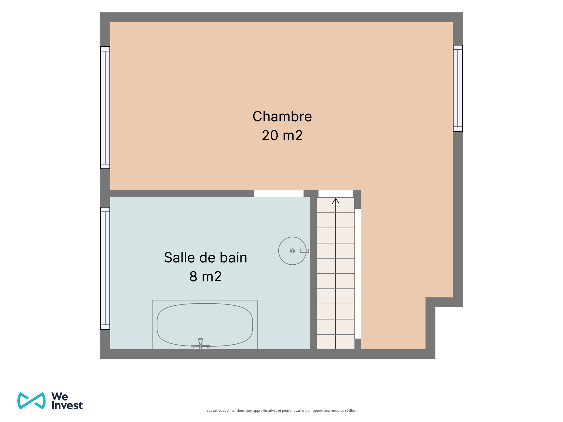 Picture 2 of 4 for Flat with one bedroom in Braine-le-Comte