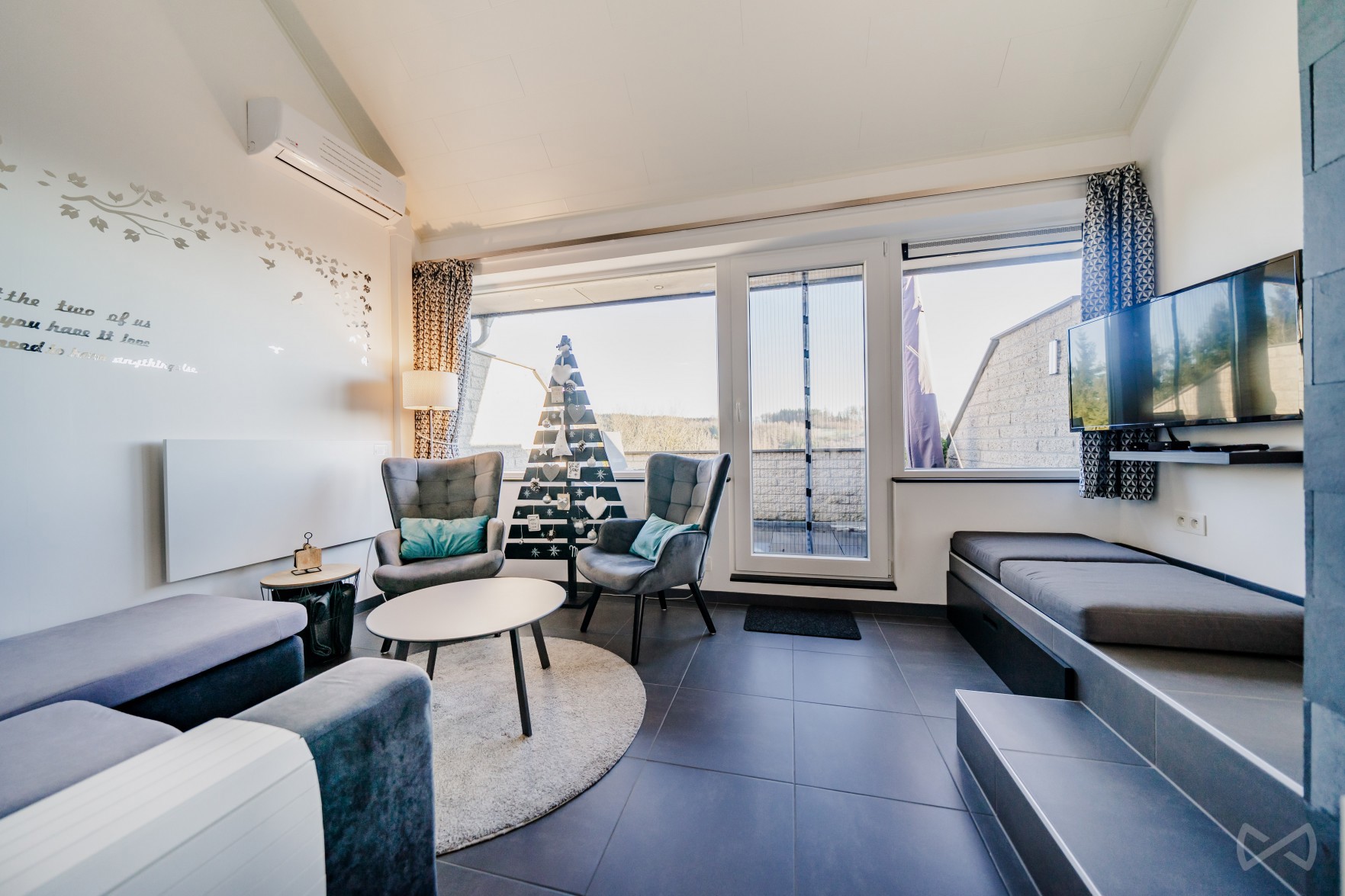 Photo 3 sur 3 pour Triplex de deux chambres à Malmedy