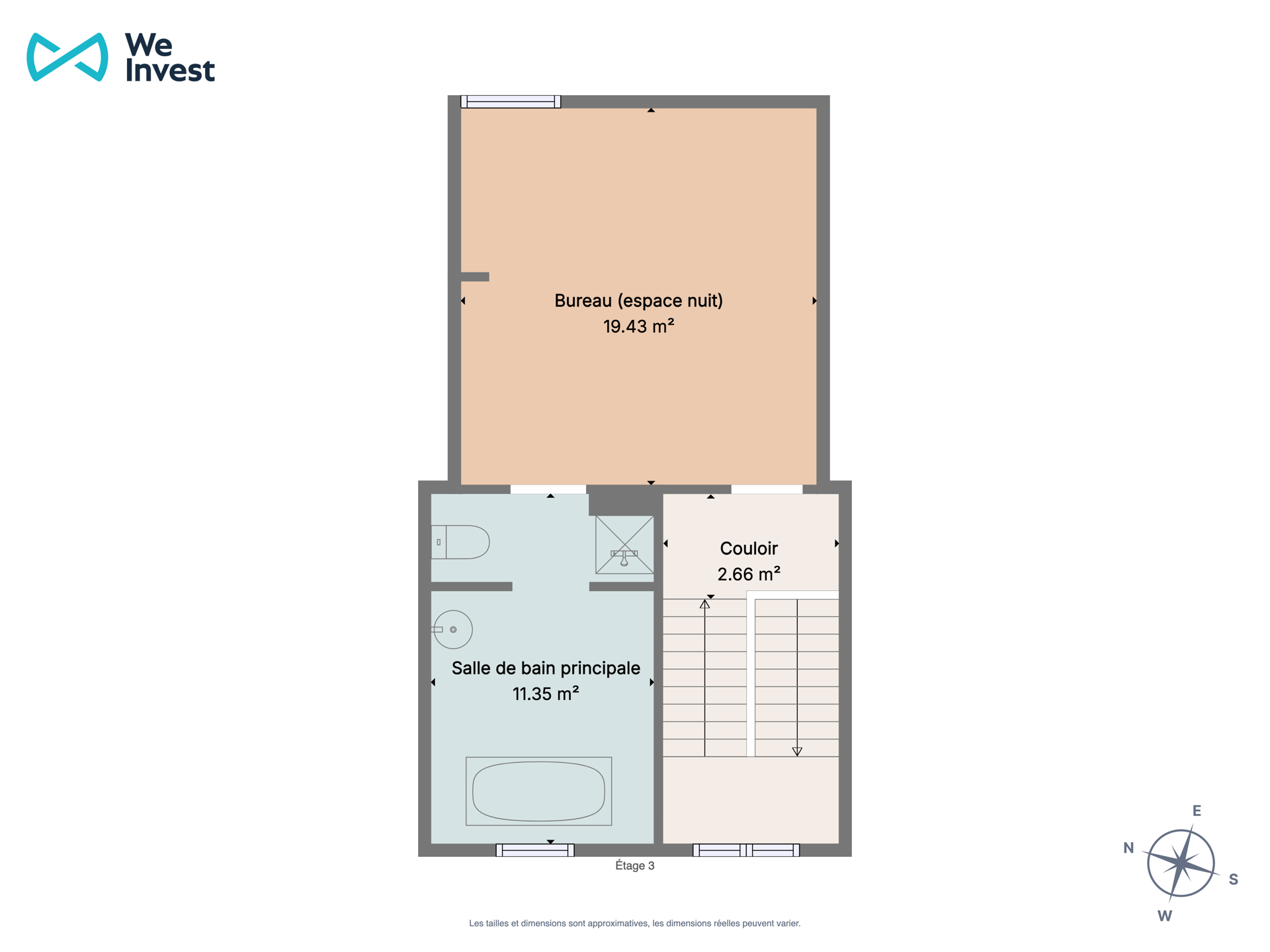Picture 3 of 3 for Duplex with two bedrooms in Bruxelles