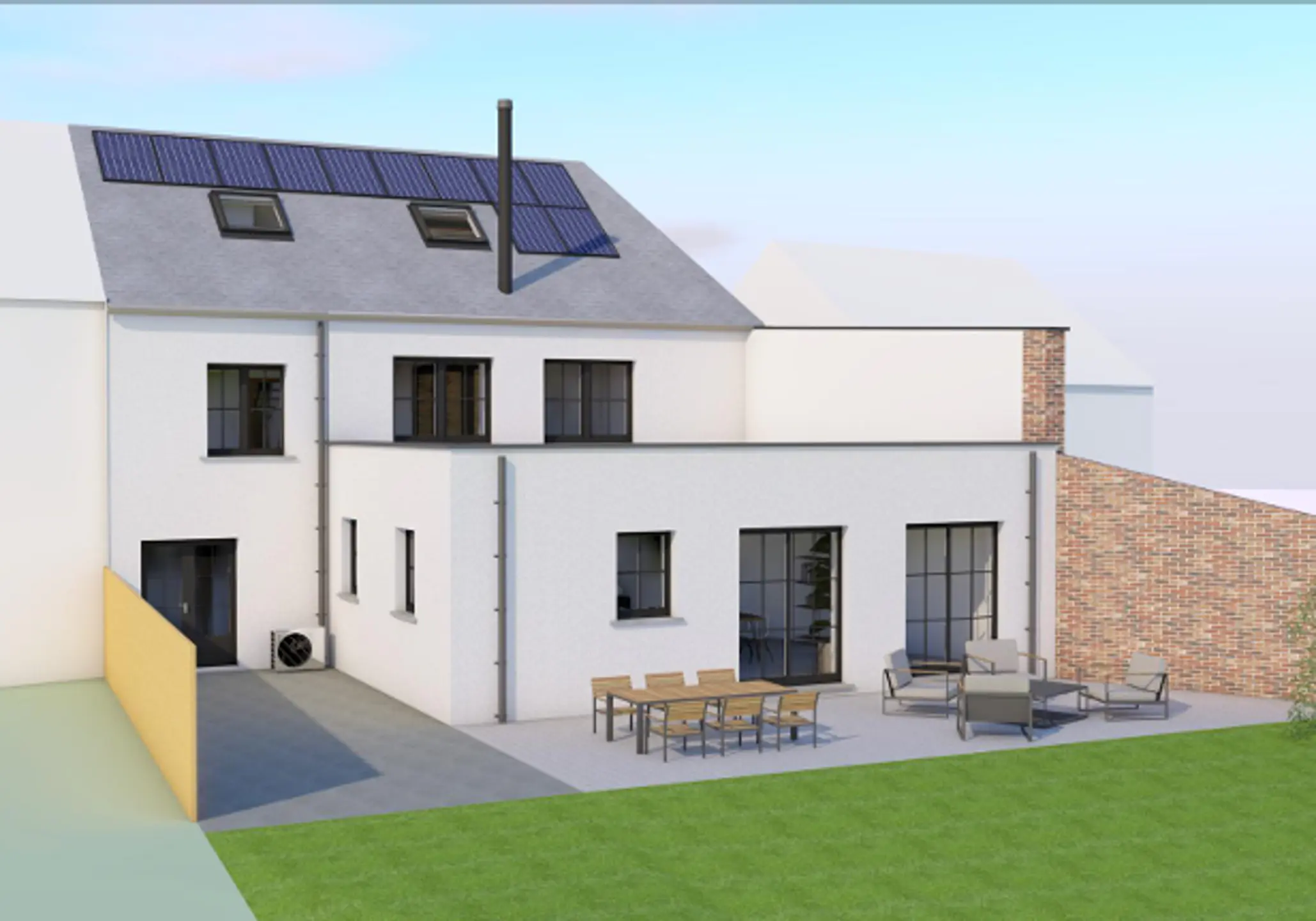 Picture 4 of 4 for House with three bedrooms in Jandrain-Jandrenouille