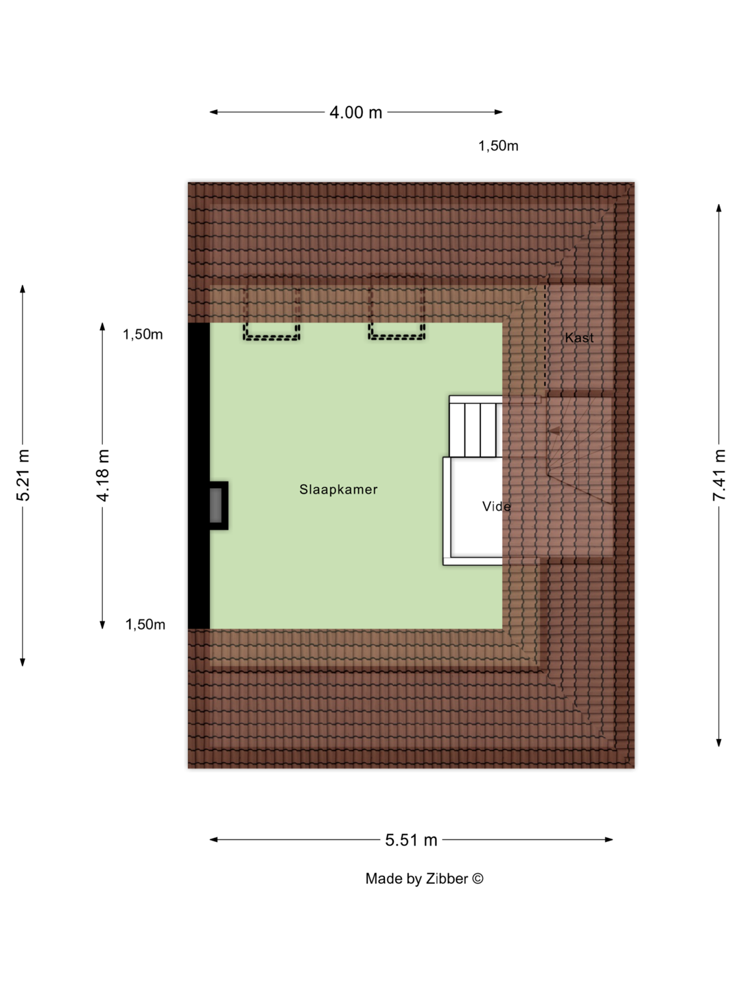 Picture 2 of 2 for House with three bedrooms in Grimbergen