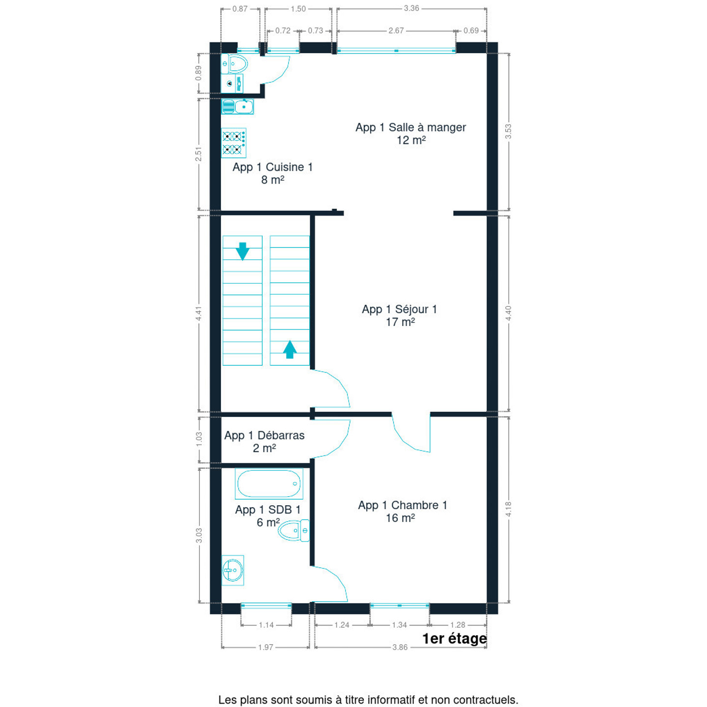 Picture 1 of 1 for Flat with one bedroom in Uccle