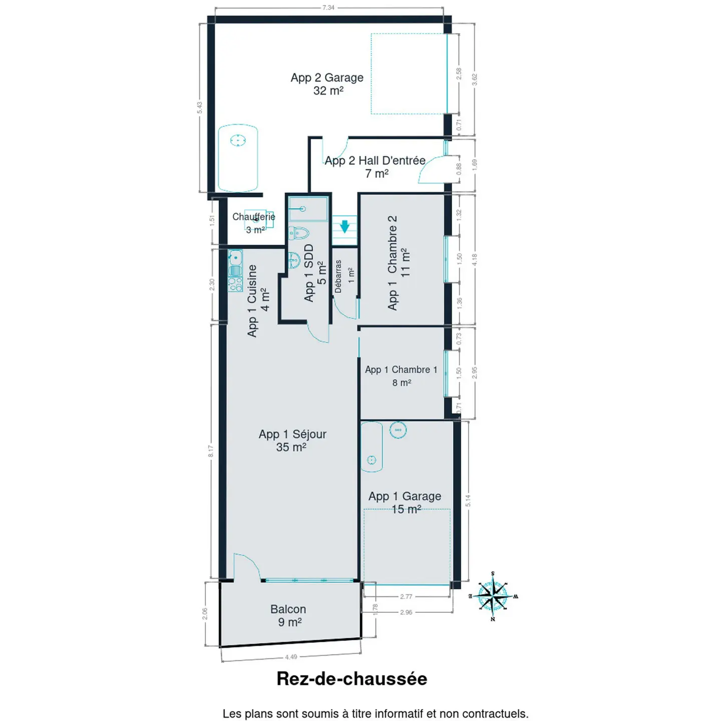 Photo 2 sur 4 pour Maison de cinq chambres à Tertre