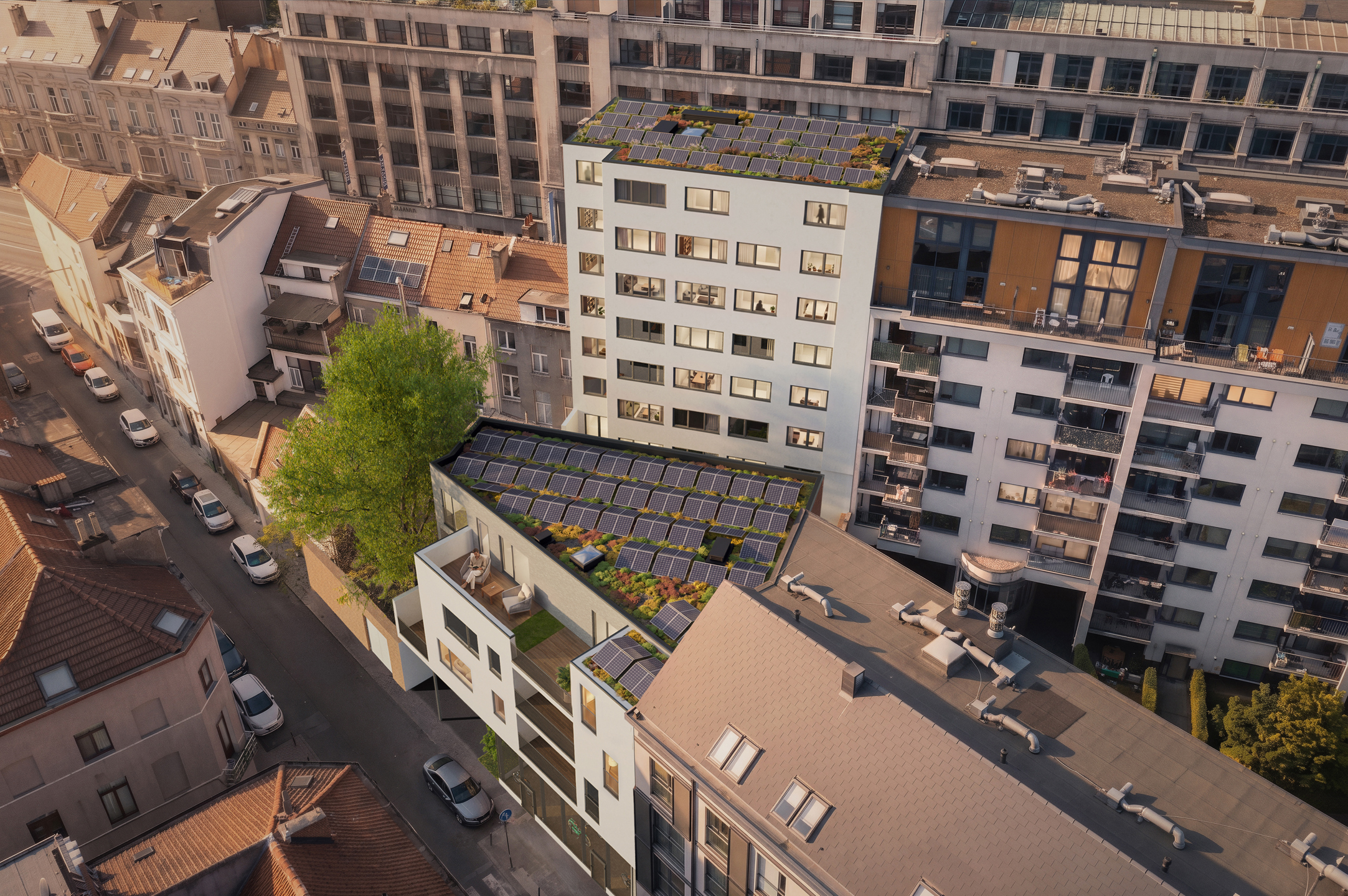 Picture 1 of 2 for Flat with three bedrooms in Bruxelles