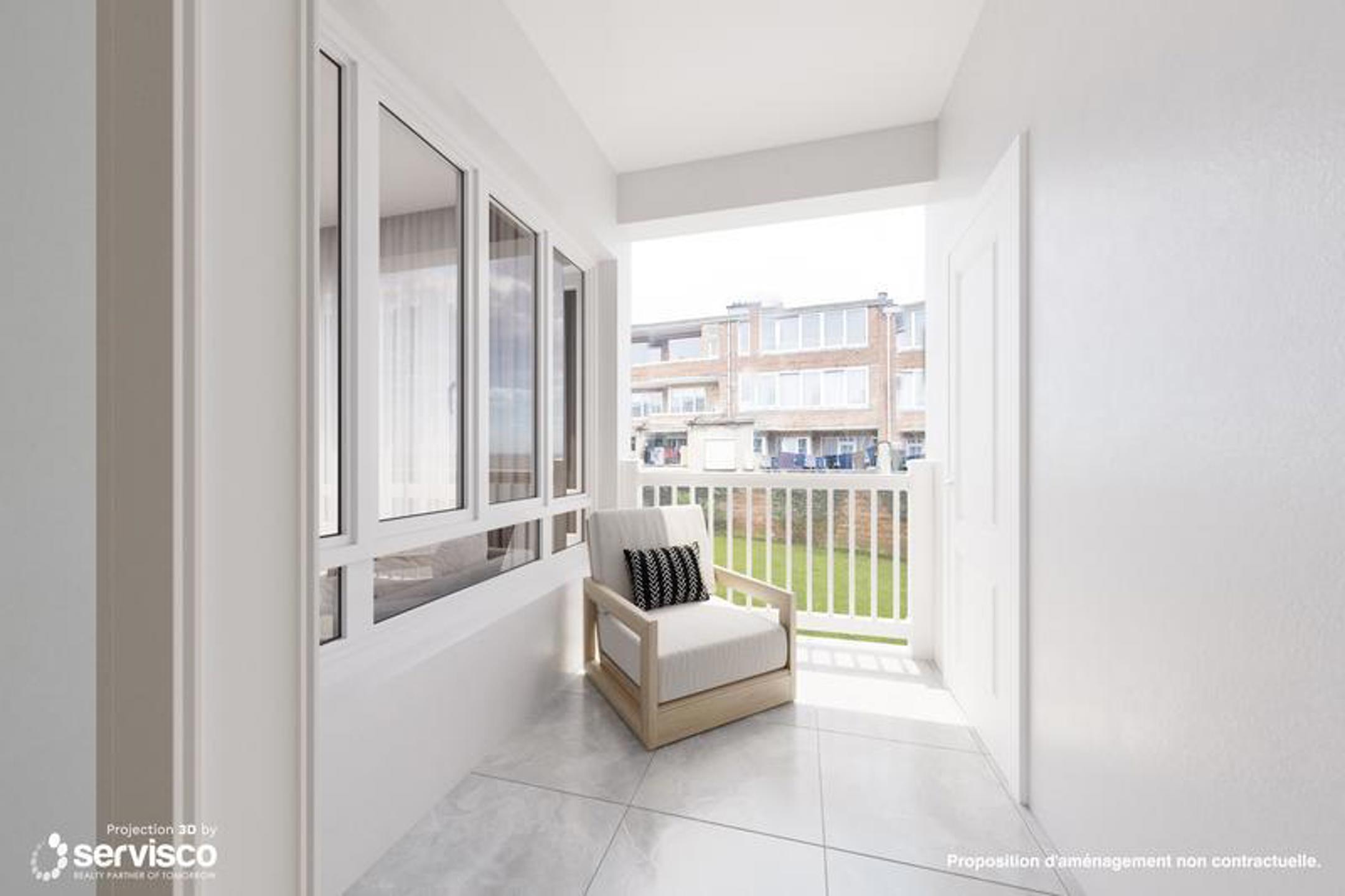 Picture 2 of 4 for Flat with two bedrooms in Molenbeek-saint-jean